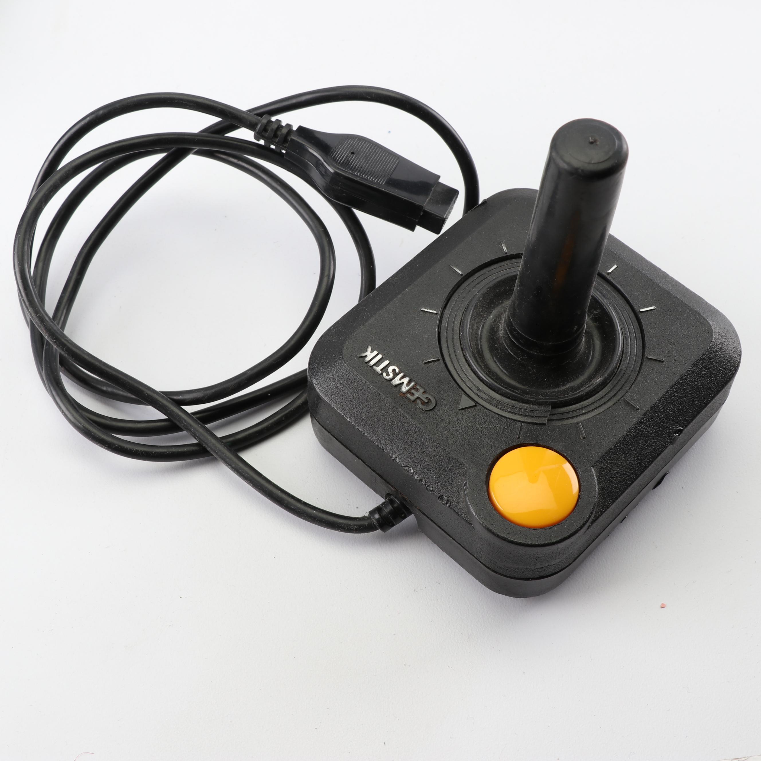 Sears Tele-Games Video Arcade and Atari 600XL with Games and Controllers