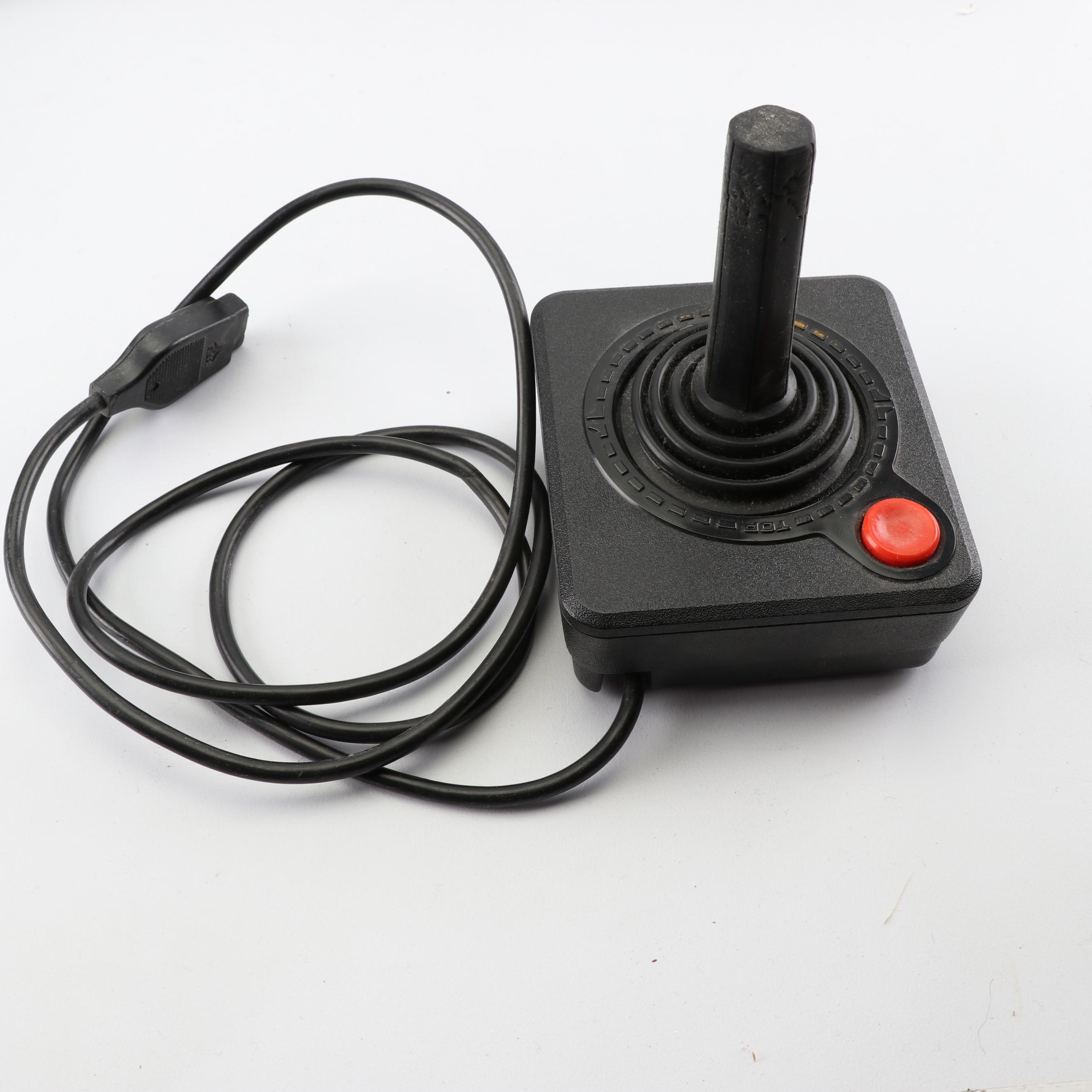 Sears Tele-Games Video Arcade and Atari 600XL with Games and Controllers