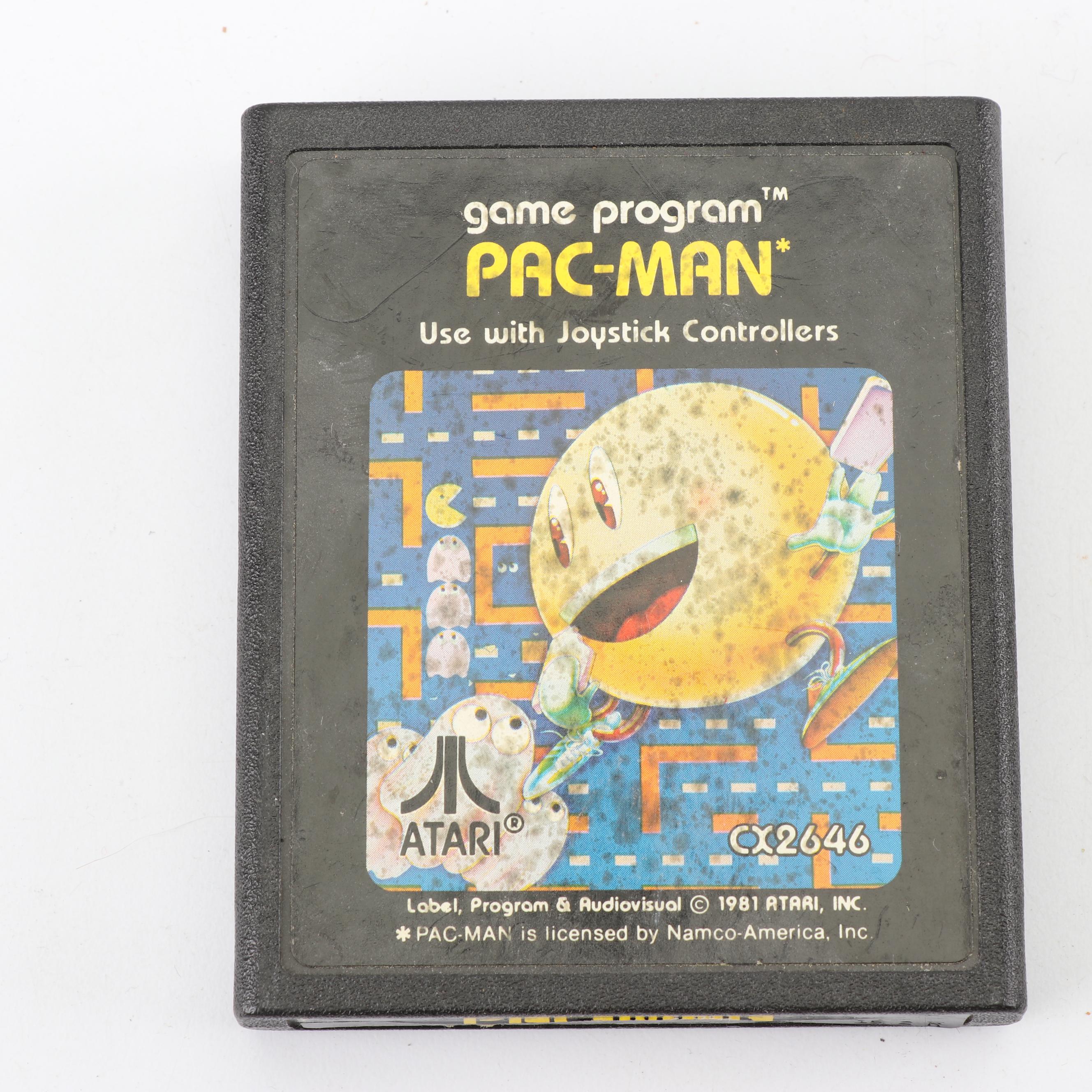 Sears Tele-Games Video Arcade and Atari 600XL with Games and Controllers