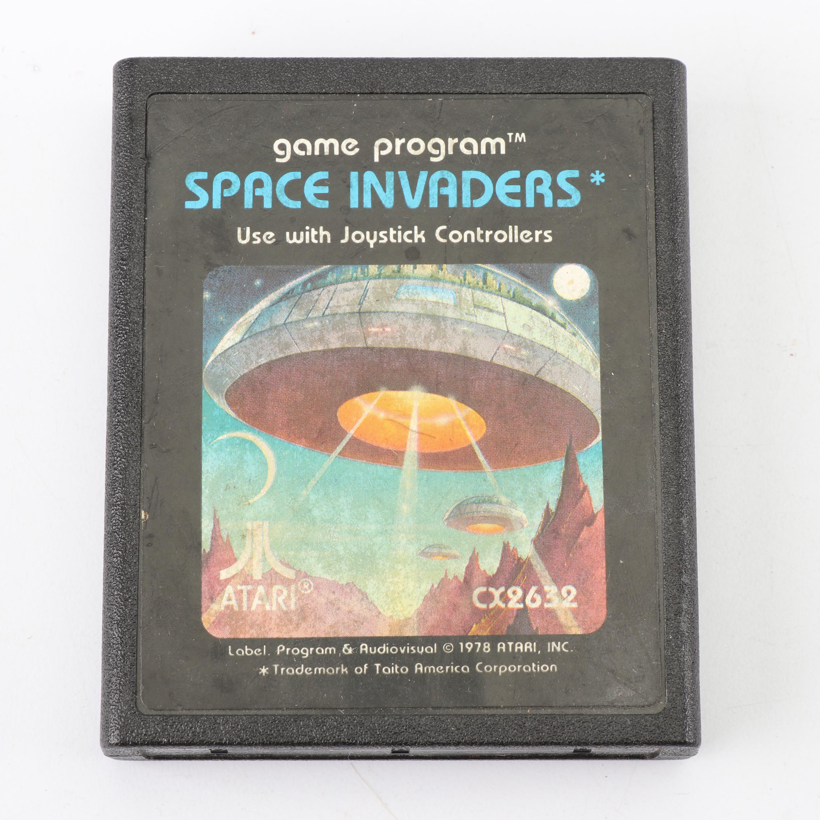 Sears Tele-Games Video Arcade and Atari 600XL with Games and Controllers