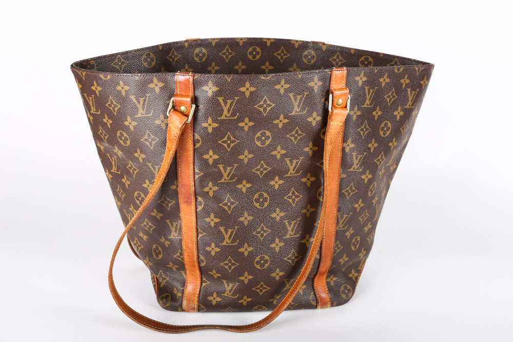 1998 Louis Vuitton Monogram Canvas Sac Shopping Tote Bag