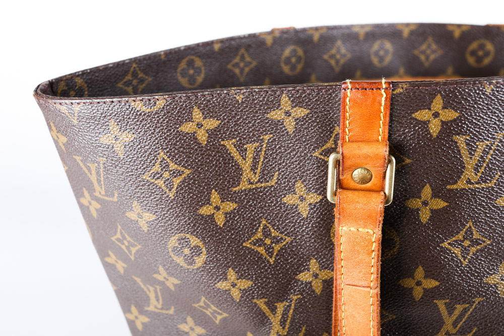 1998 Louis Vuitton Monogram Canvas Sac Shopping Tote Bag