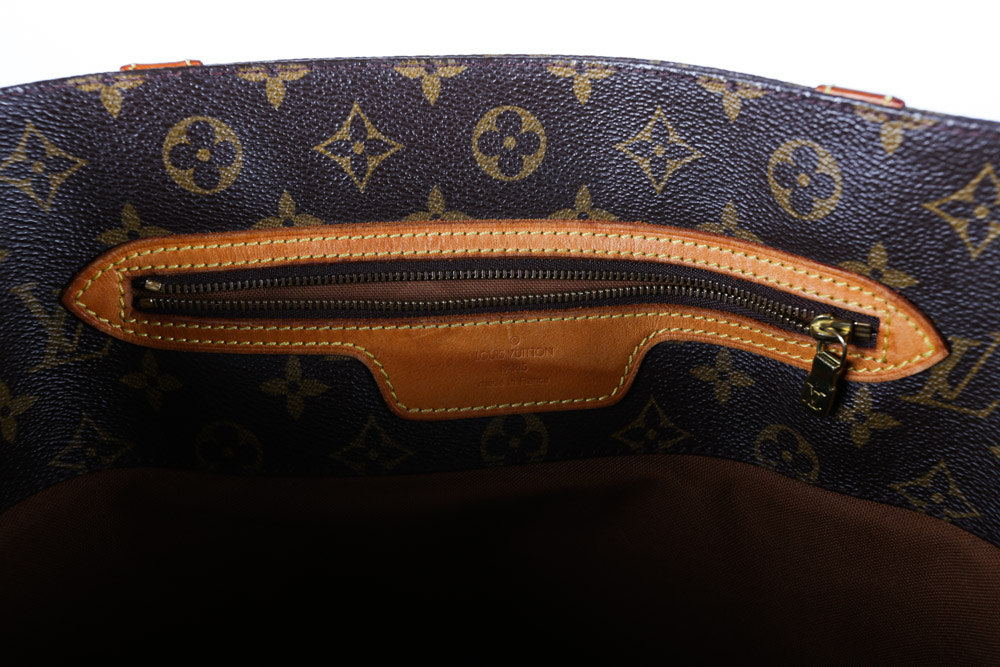 1998 Louis Vuitton Monogram Canvas Sac Shopping Tote Bag