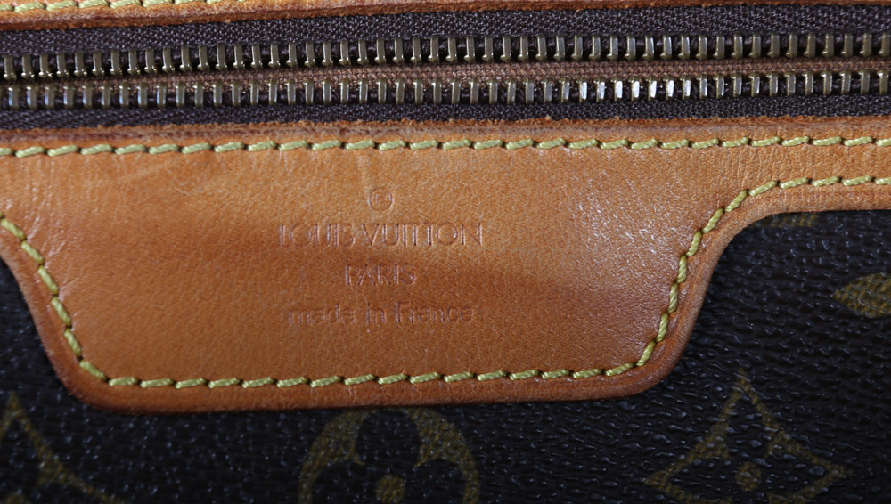 1998 Louis Vuitton Monogram Canvas Sac Shopping Tote Bag