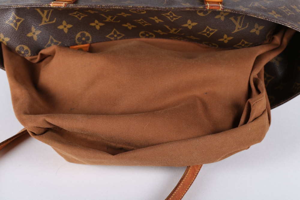 1998 Louis Vuitton Monogram Canvas Sac Shopping Tote Bag