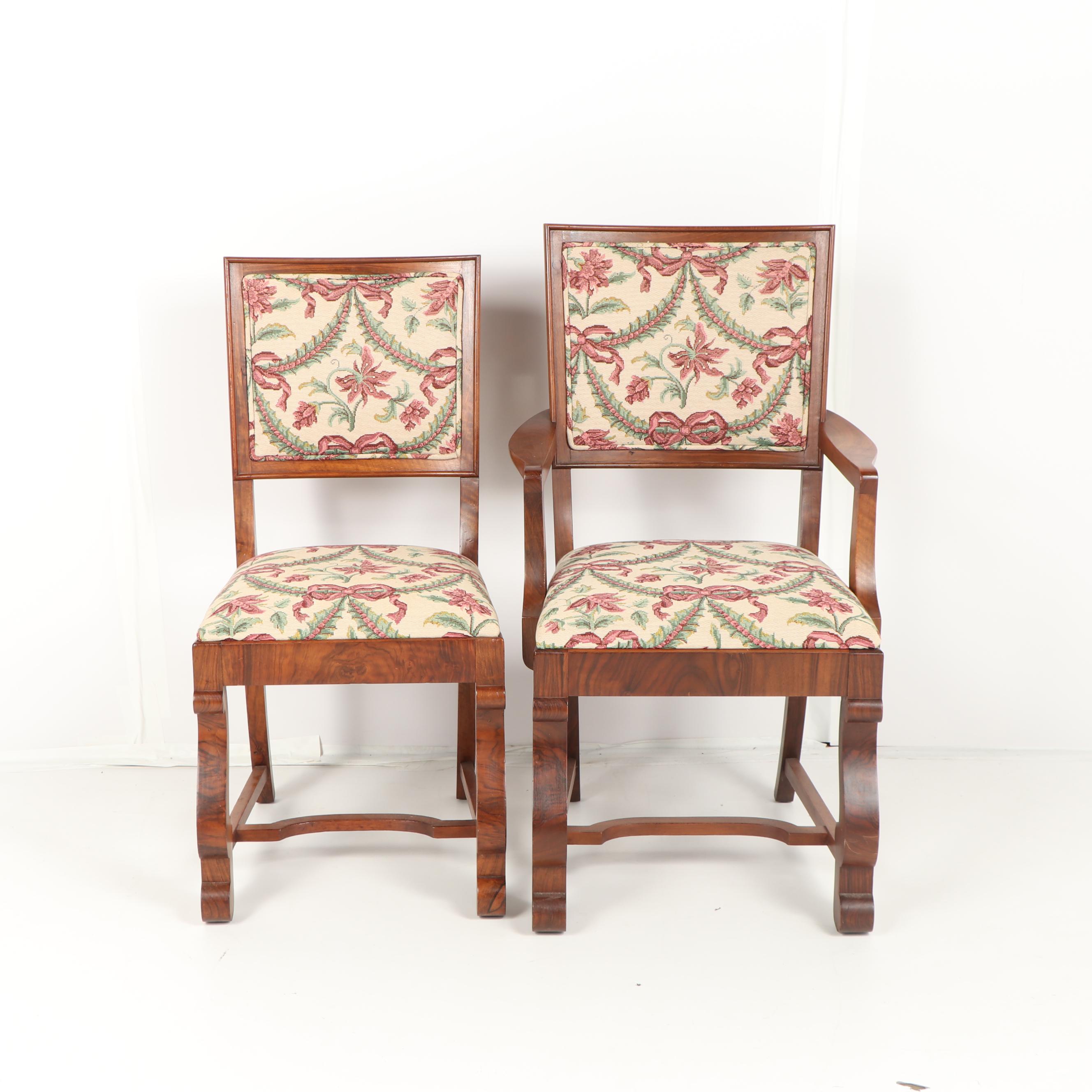 Empire Style Mahogany Dining Chairs