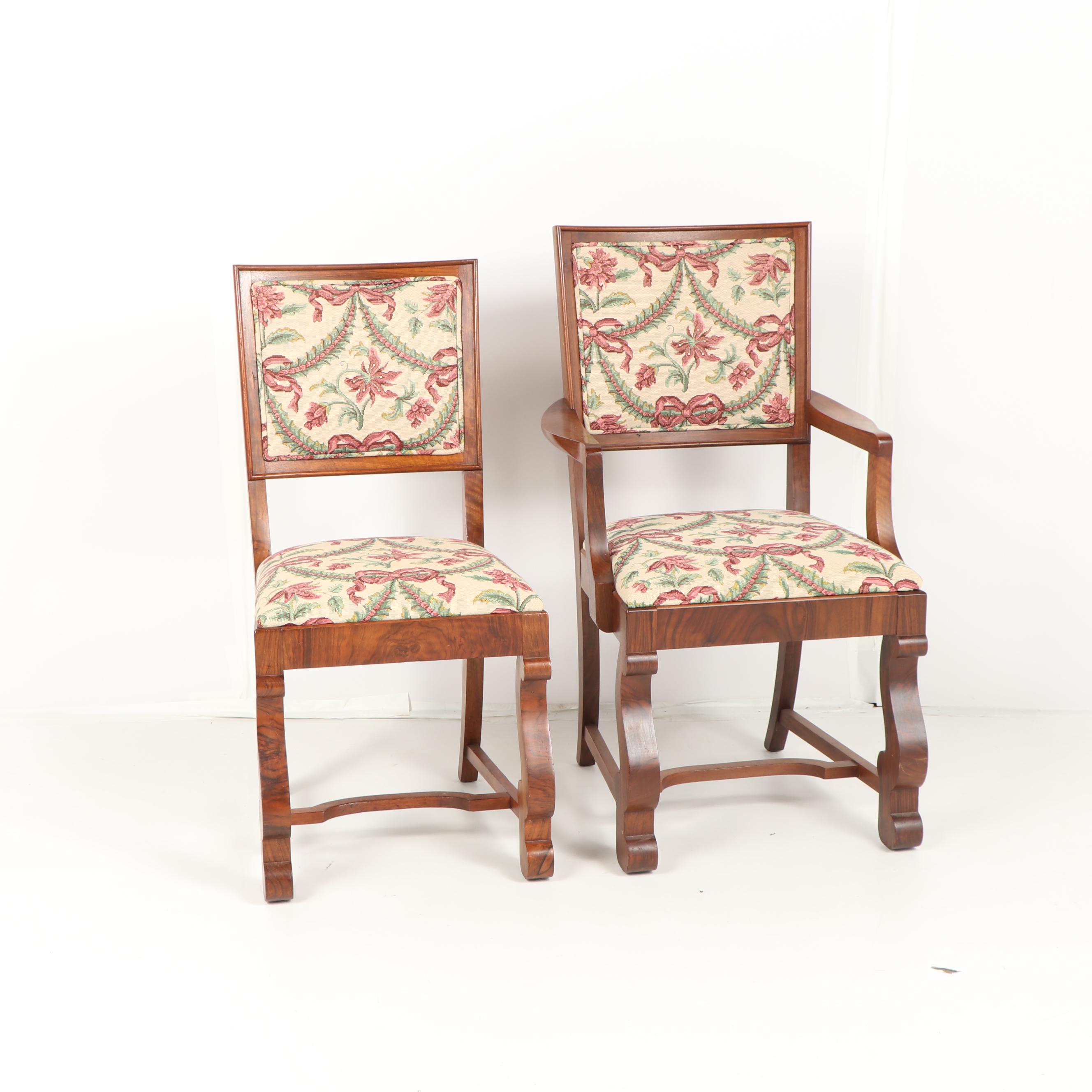Empire Style Mahogany Dining Chairs