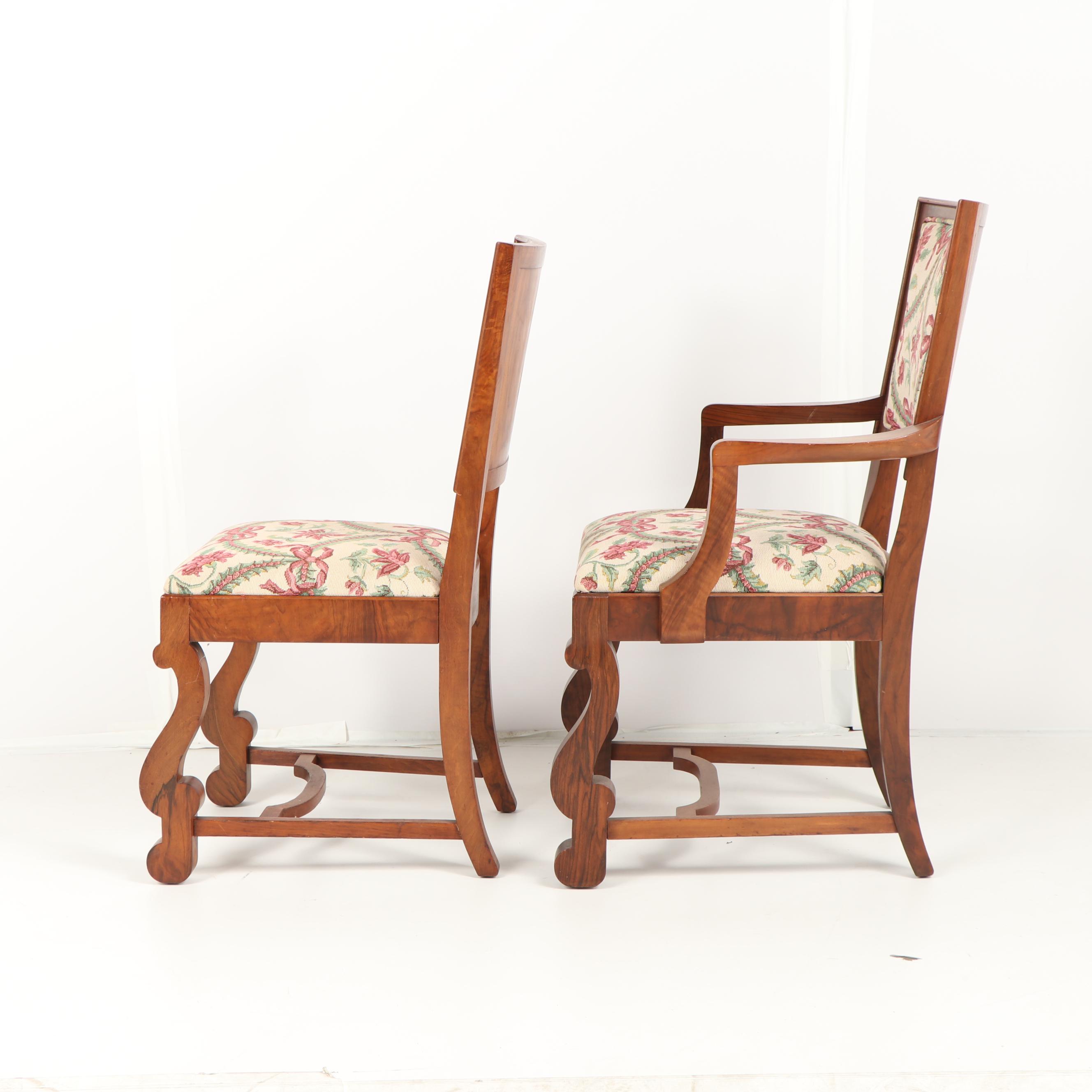 Empire Style Mahogany Dining Chairs