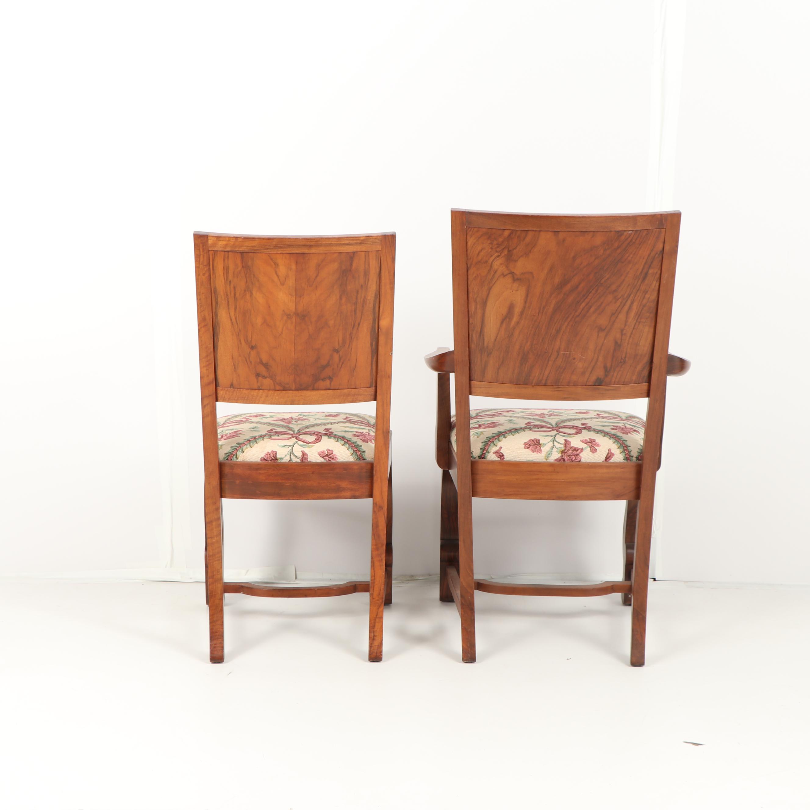 Empire Style Mahogany Dining Chairs