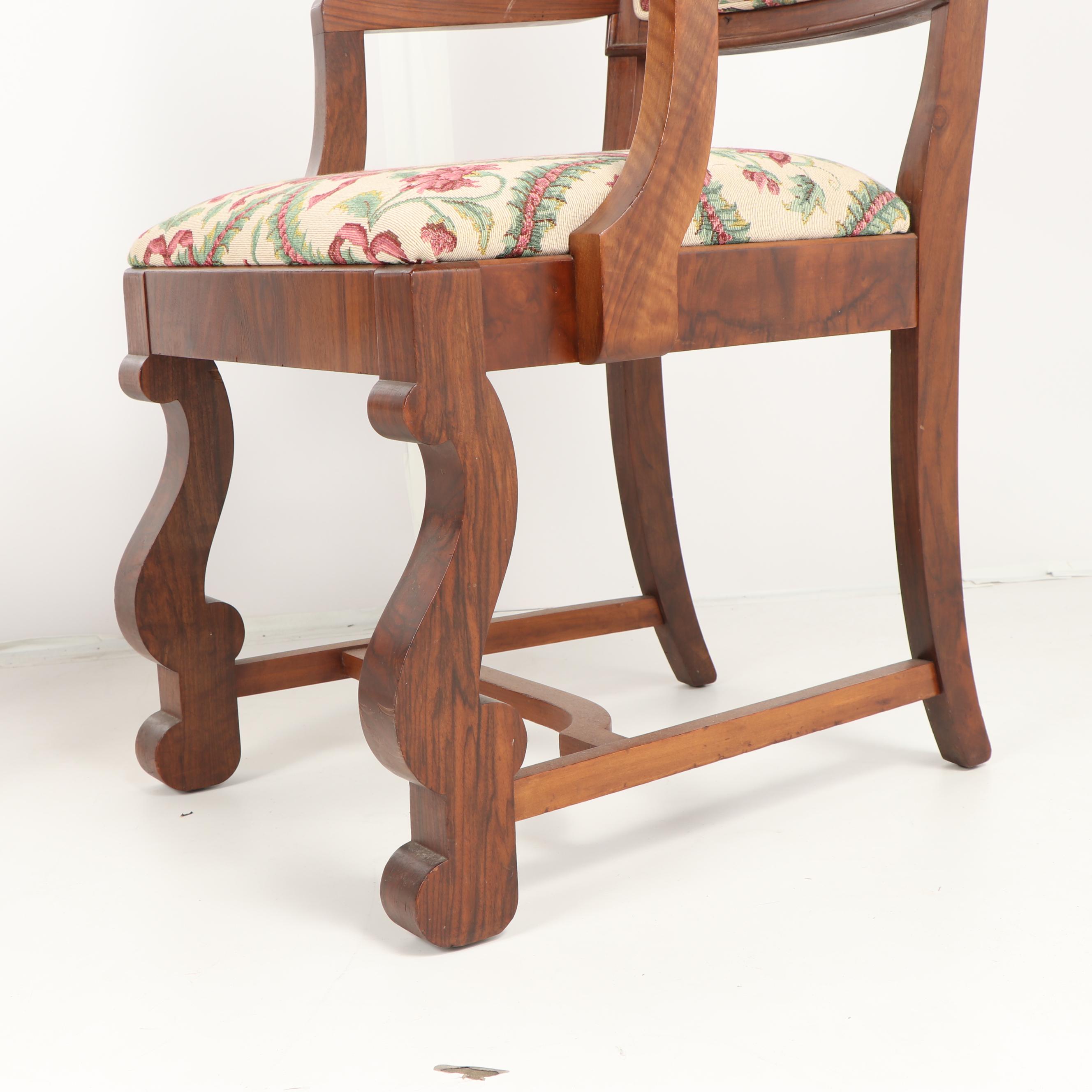 Empire Style Mahogany Dining Chairs