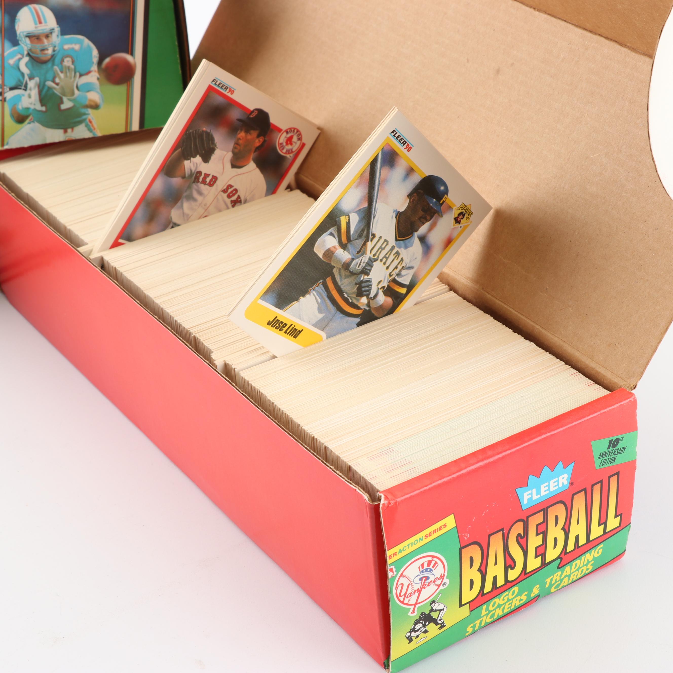 1980s and 1990s Sports Trading Cards