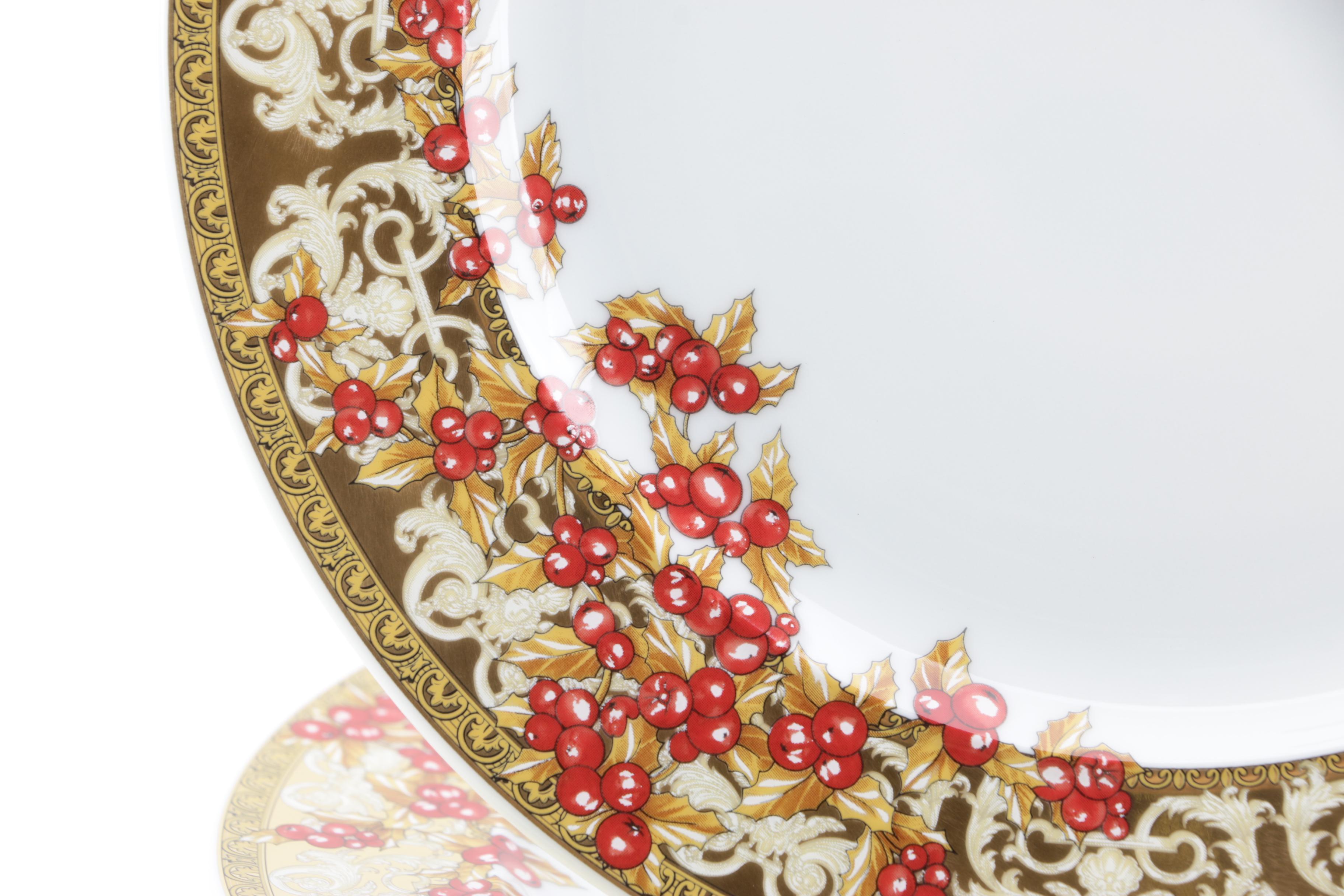 Rosenthal Versace "Christmas in Your Heart" Plates
