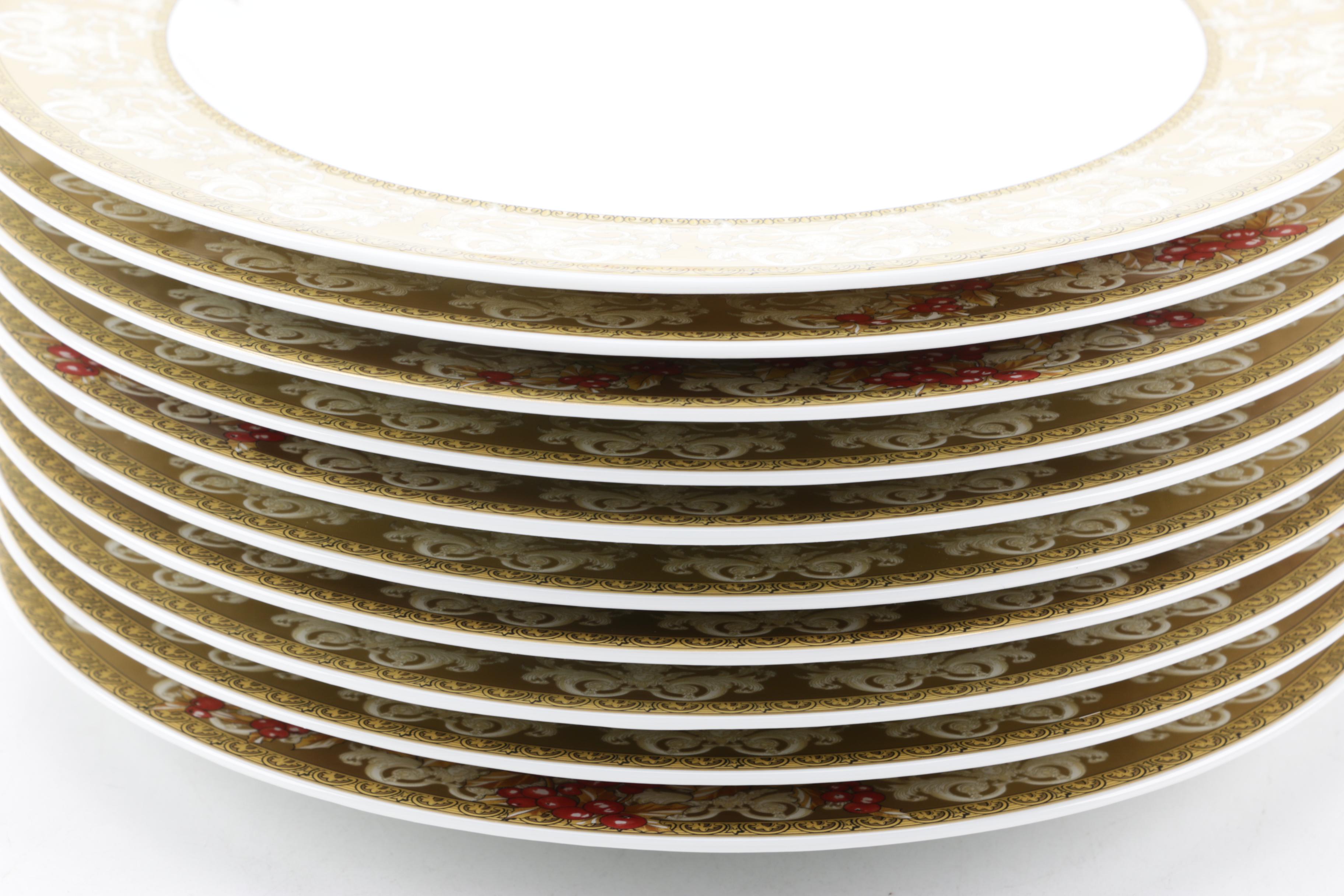 Rosenthal Versace "Christmas in Your Heart" Plates