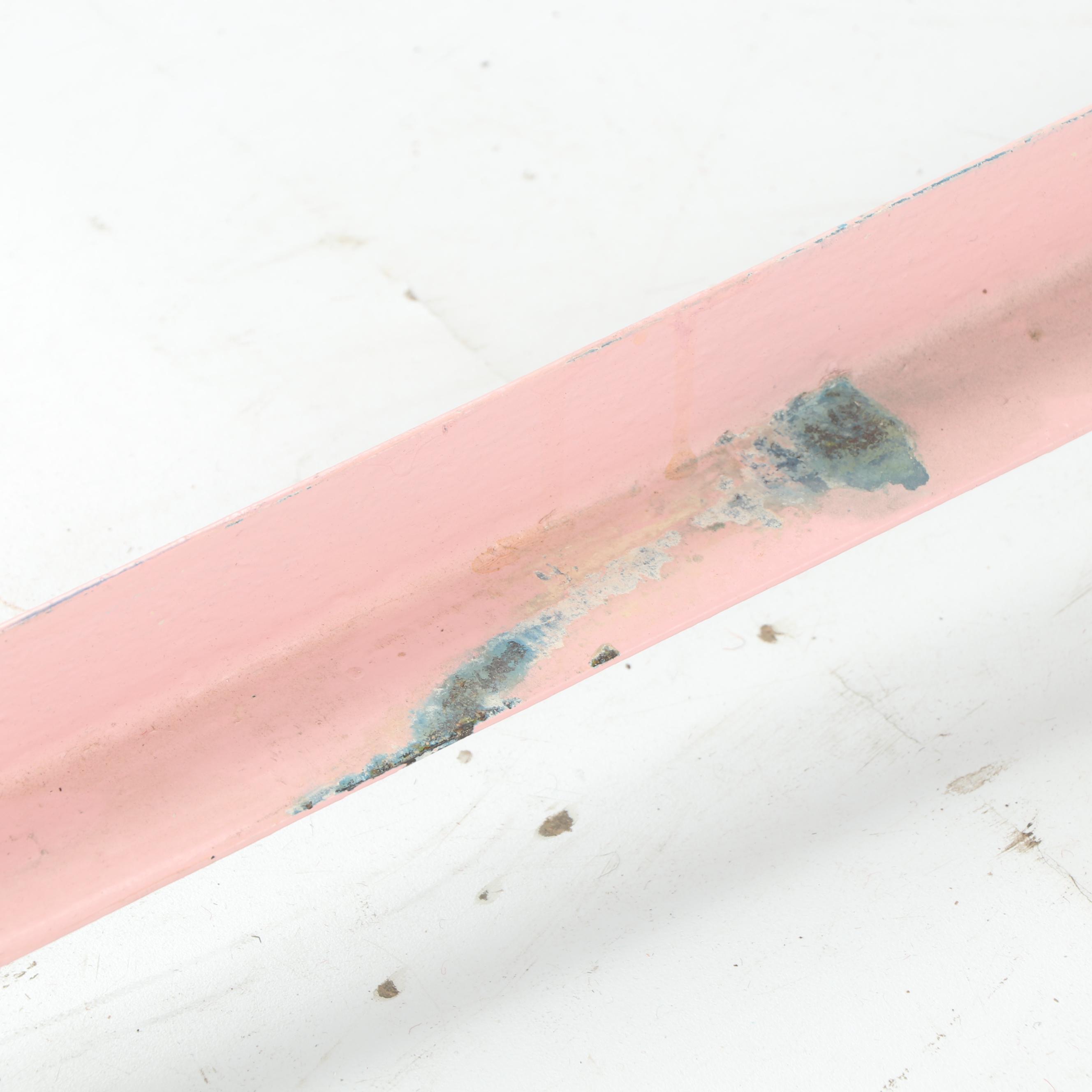 Painted Metal Full Size Bed Frame, Late 19th Century