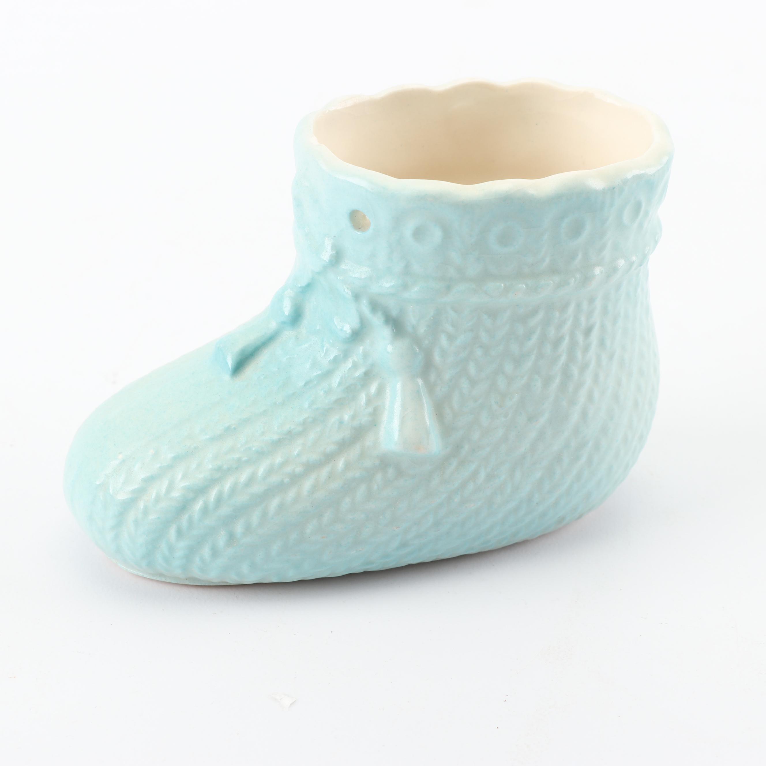 Vintage Decorative Miniature Shoe Figurines