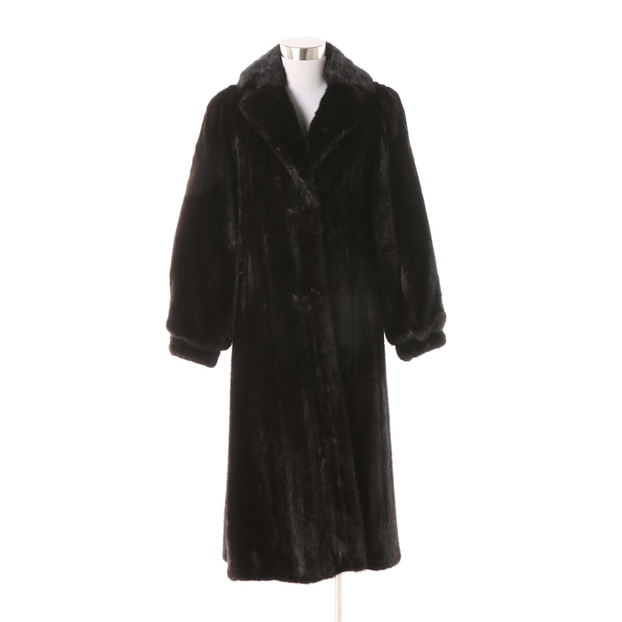 Tarlow Furs Ranch Mink Fur Coat