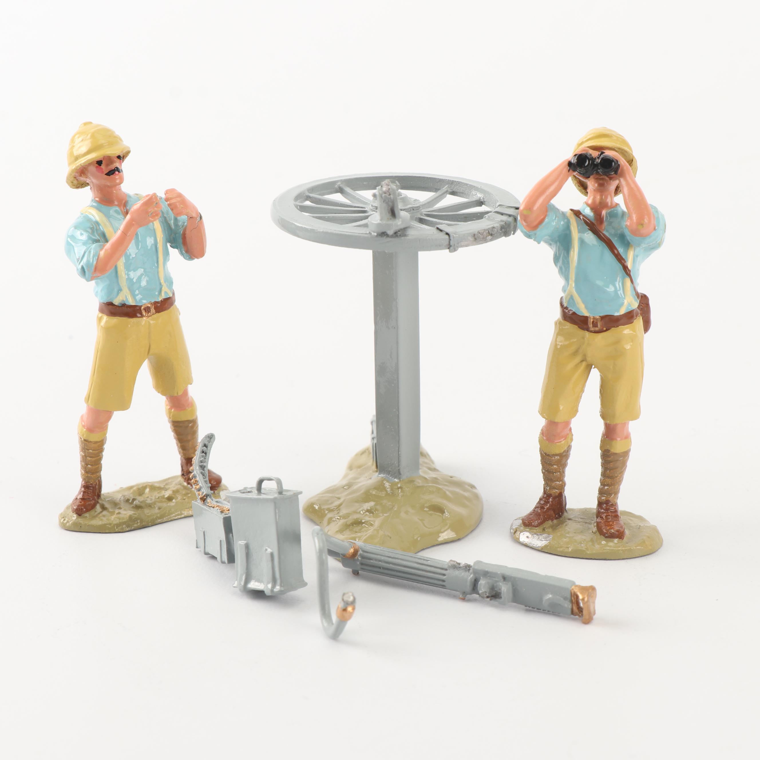 W. Britain "The Royal Marines" and "Mounted Regimental Sergeant Major R.A."