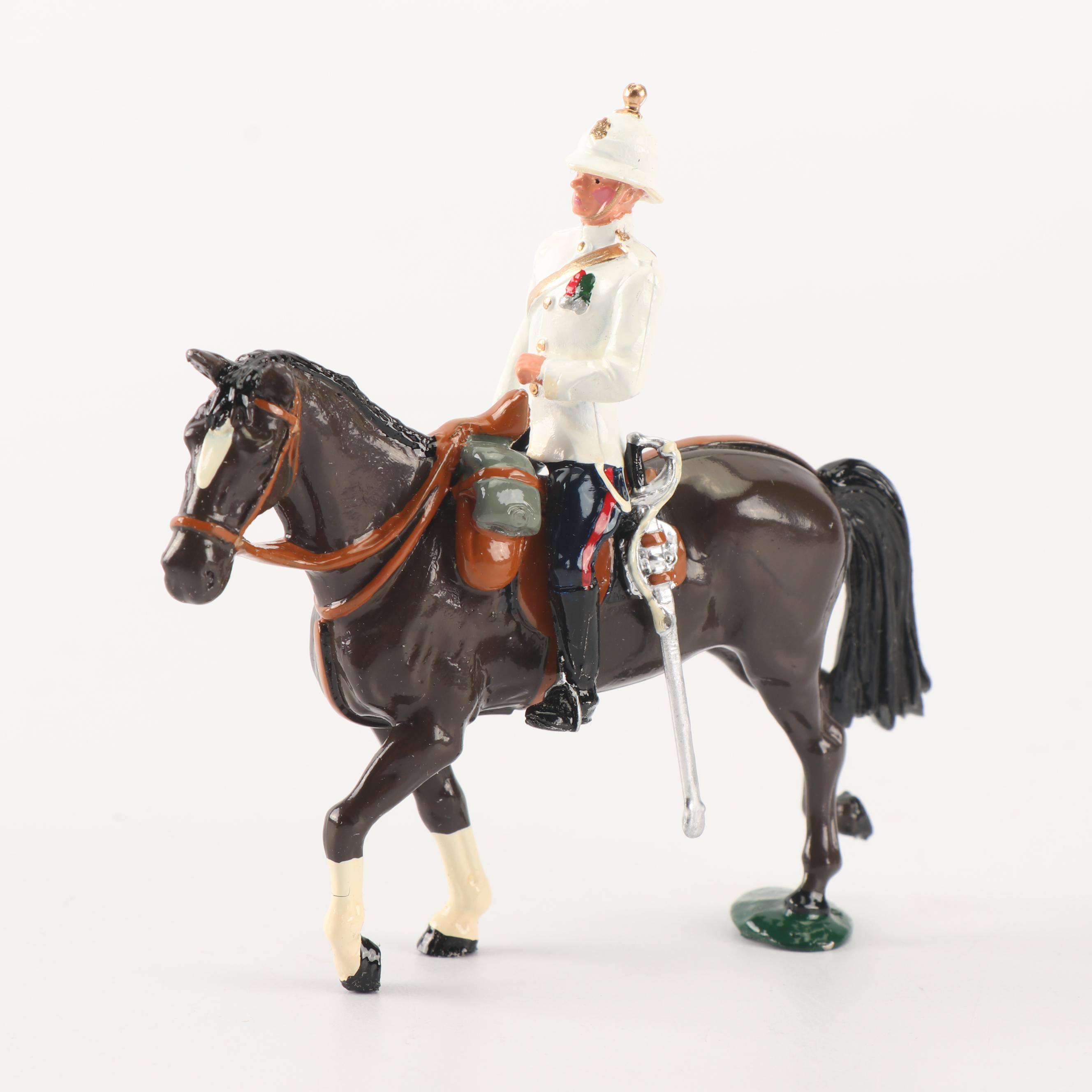 W. Britain "The Royal Marines" and "Mounted Regimental Sergeant Major R.A."