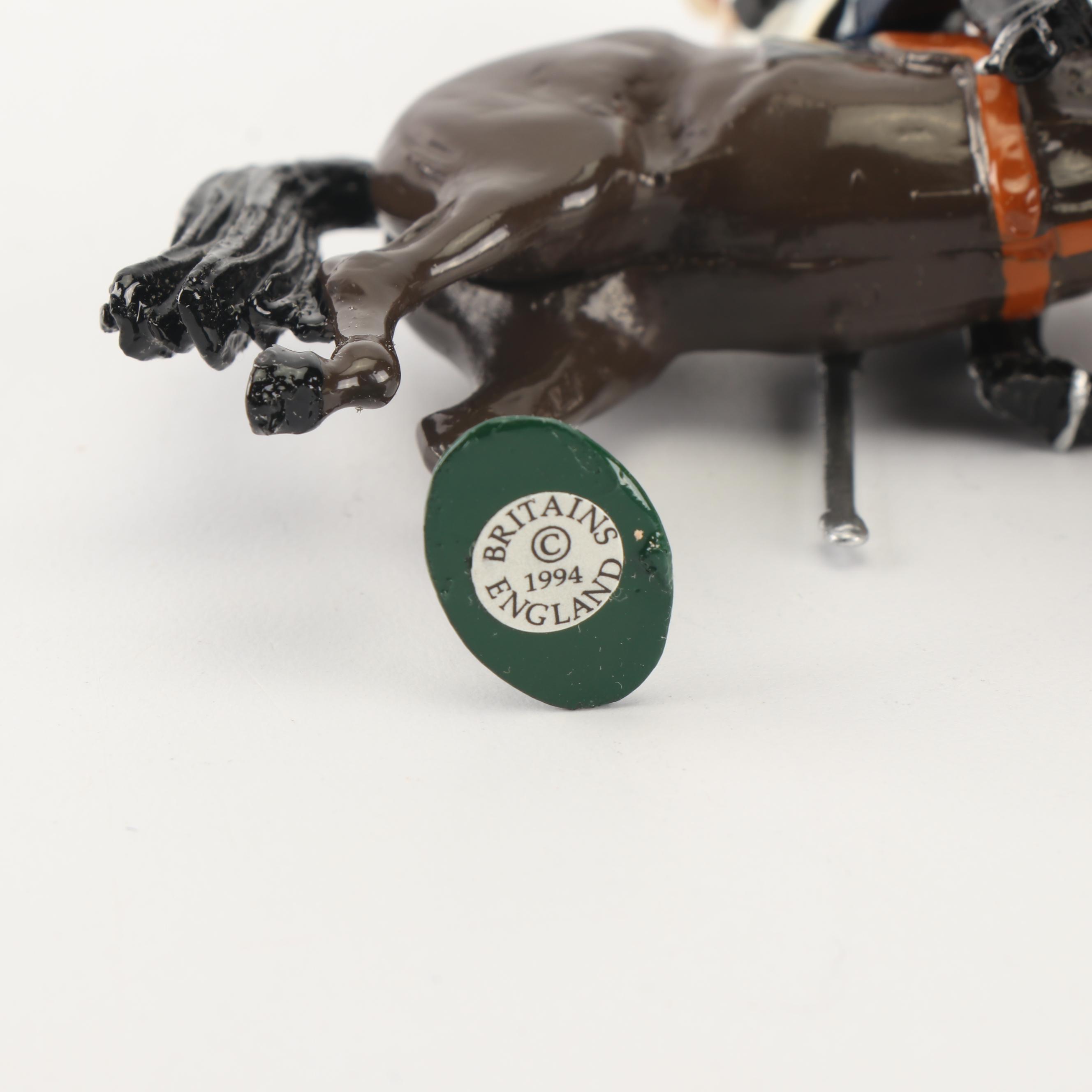 W. Britain "The Royal Marines" and "Mounted Regimental Sergeant Major R.A."