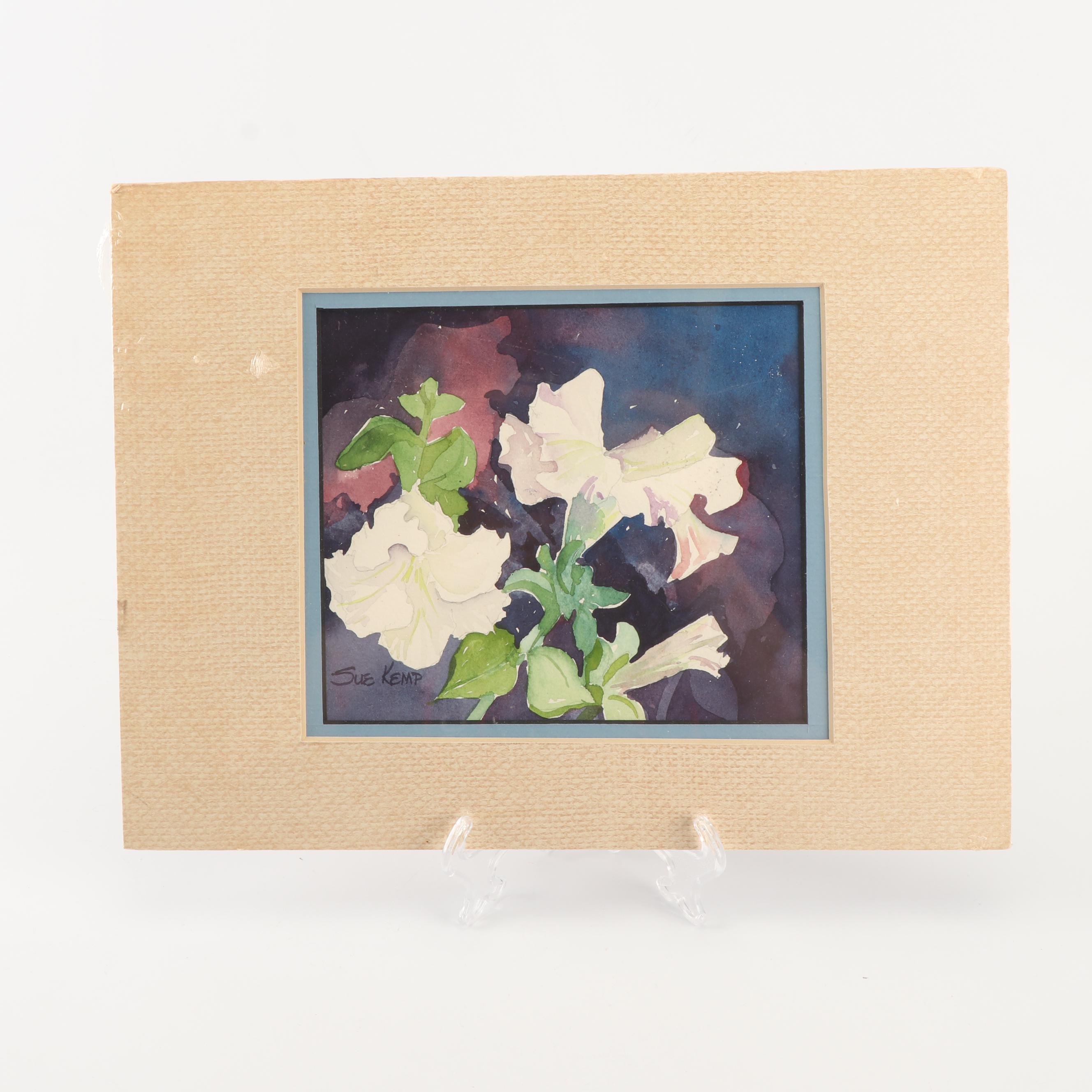 Paintings Including Works by Marty Ruiz, Sue Kemp and A. Wilson