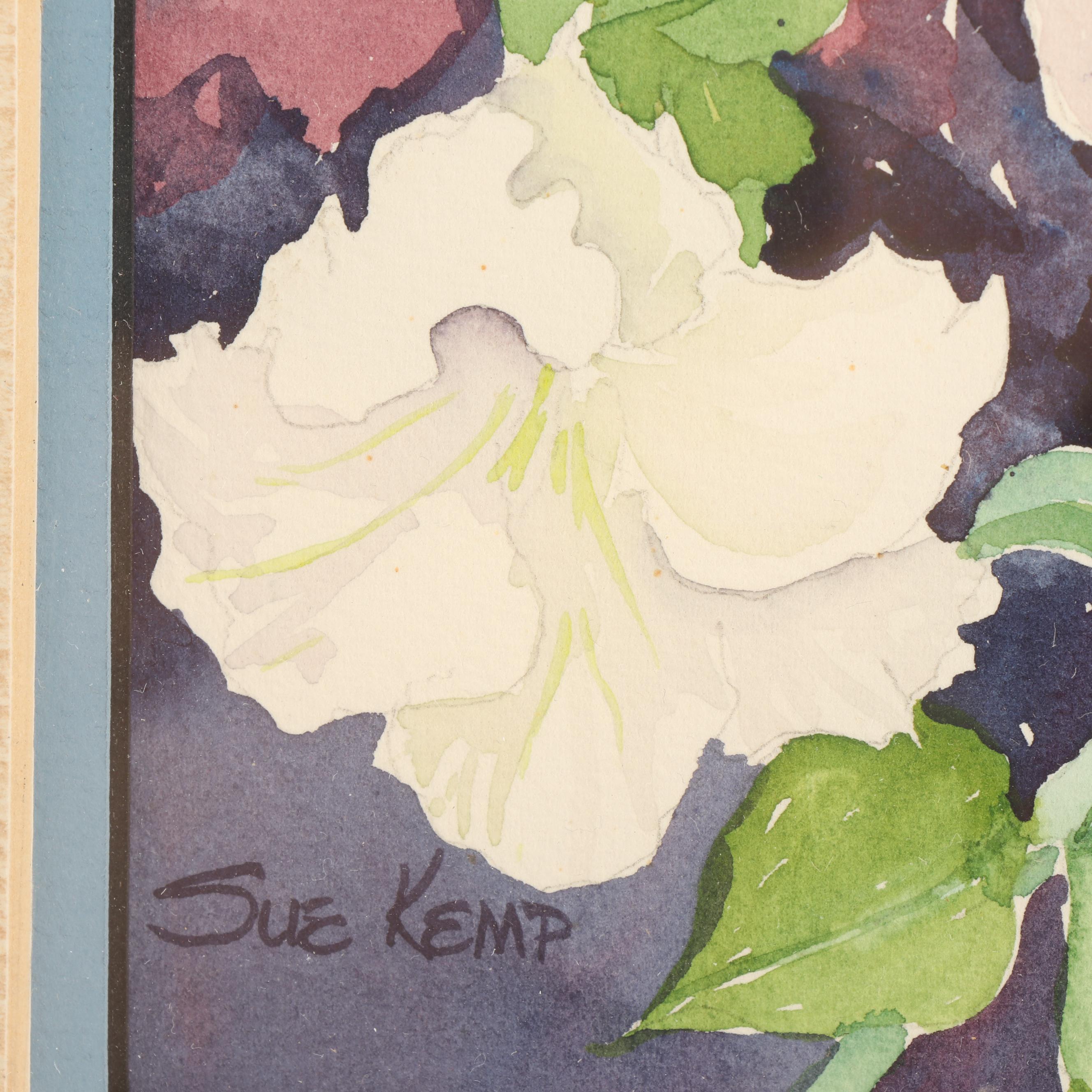 Paintings Including Works by Marty Ruiz, Sue Kemp and A. Wilson