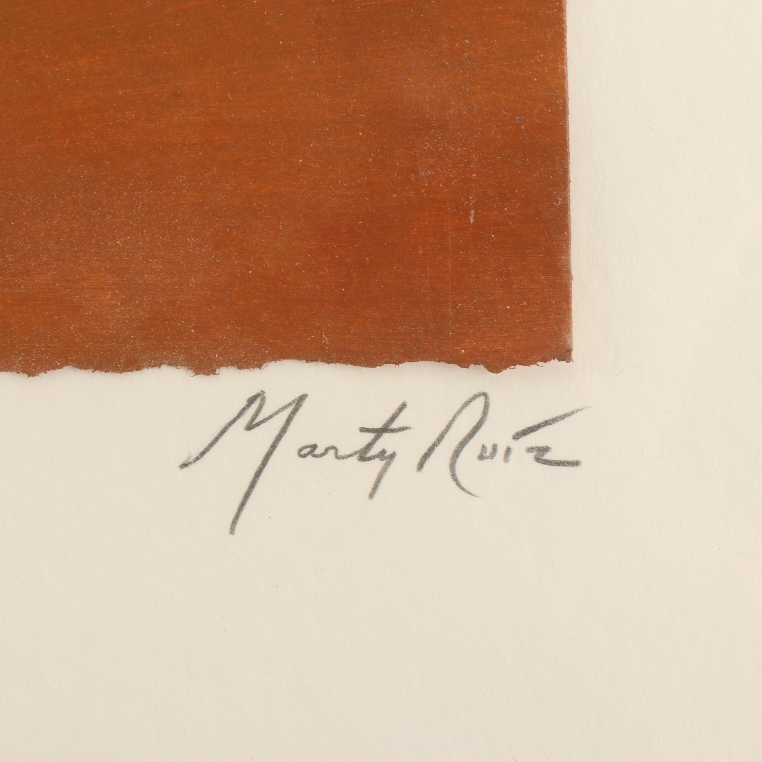 Paintings Including Works by Marty Ruiz, Sue Kemp and A. Wilson