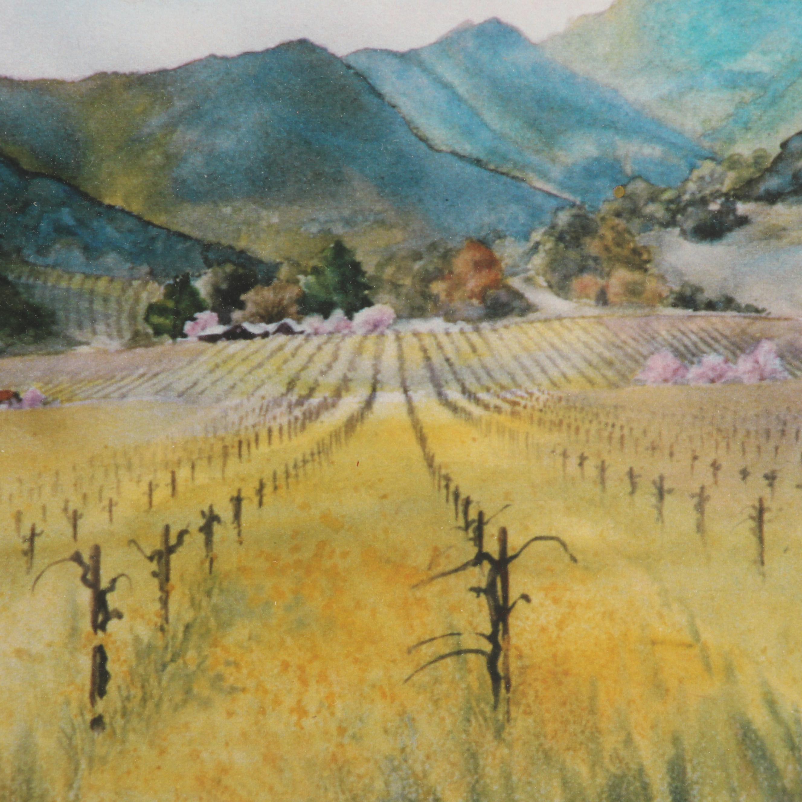 Paintings Including Works by Marty Ruiz, Sue Kemp and A. Wilson