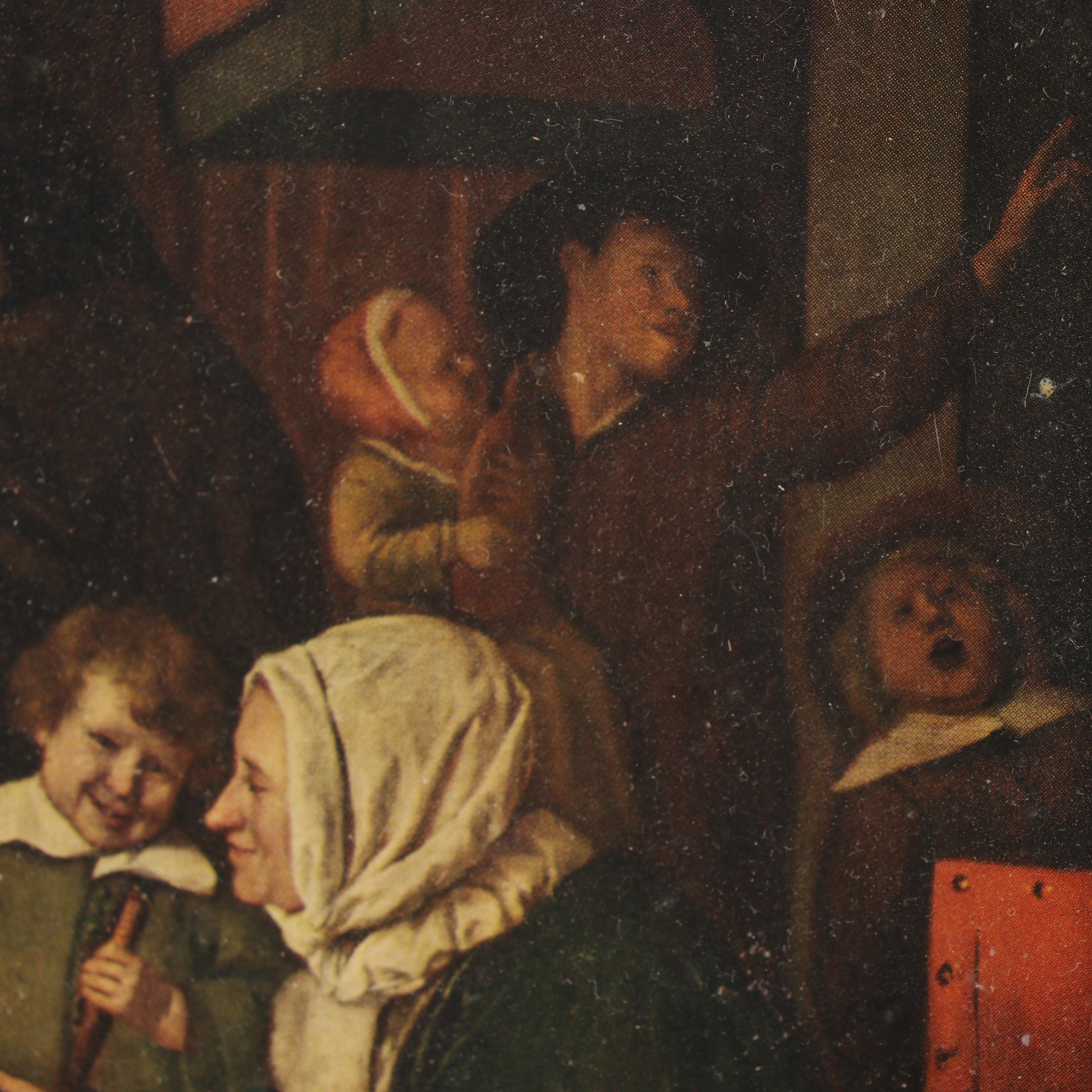 Offset Lithograph after "The Feast of St. Nicholas"