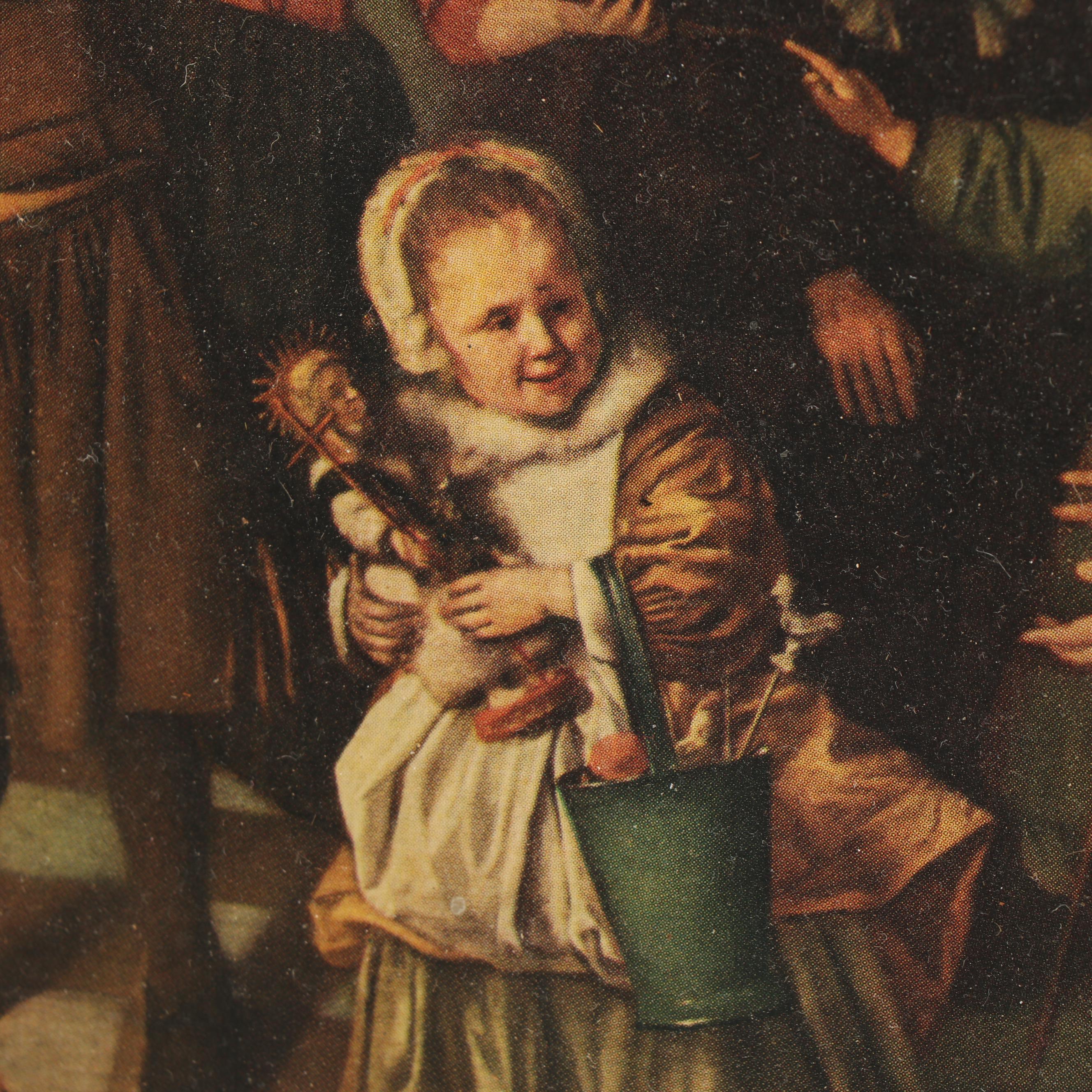 Offset Lithograph after "The Feast of St. Nicholas"