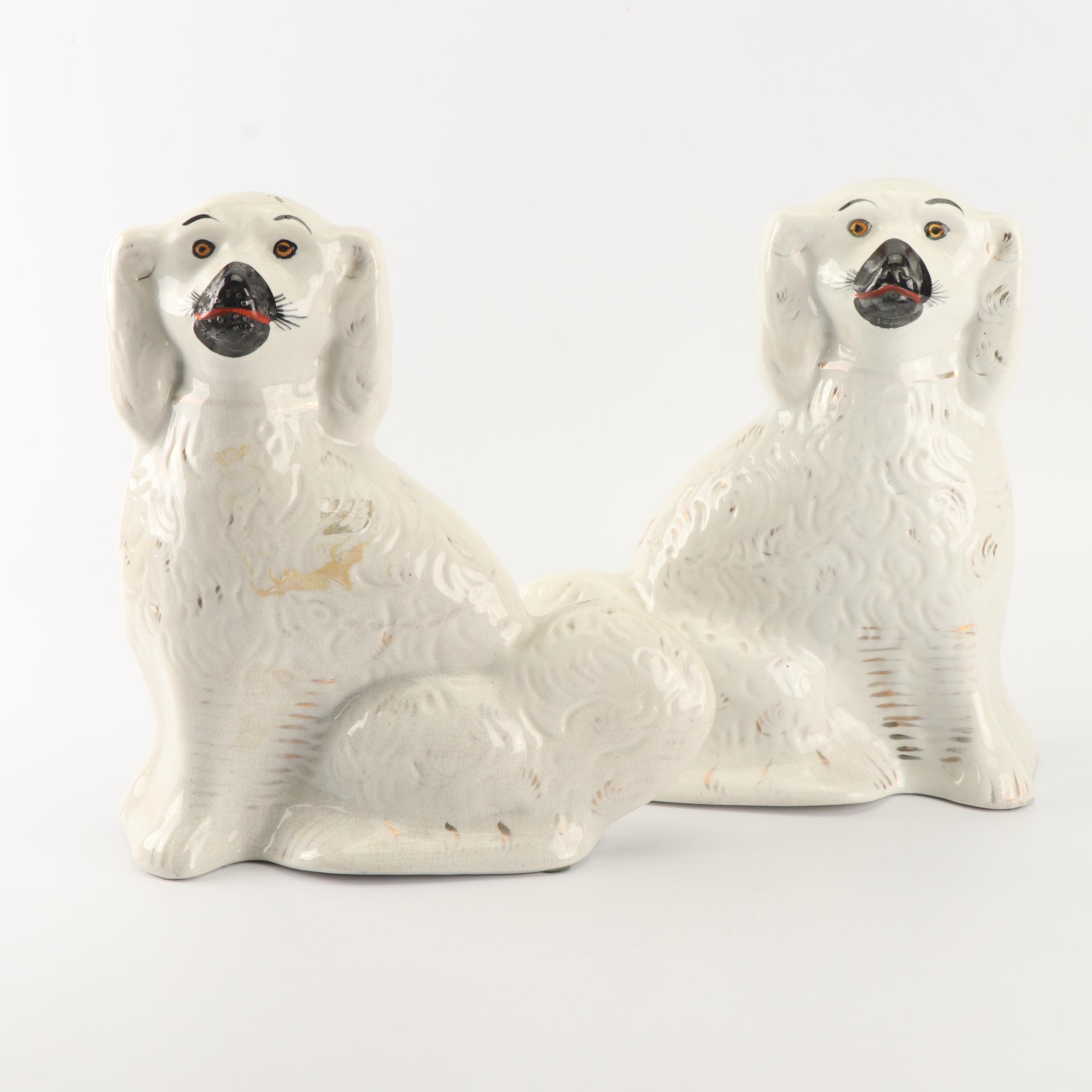 Staffordshire Style Dog Figurines