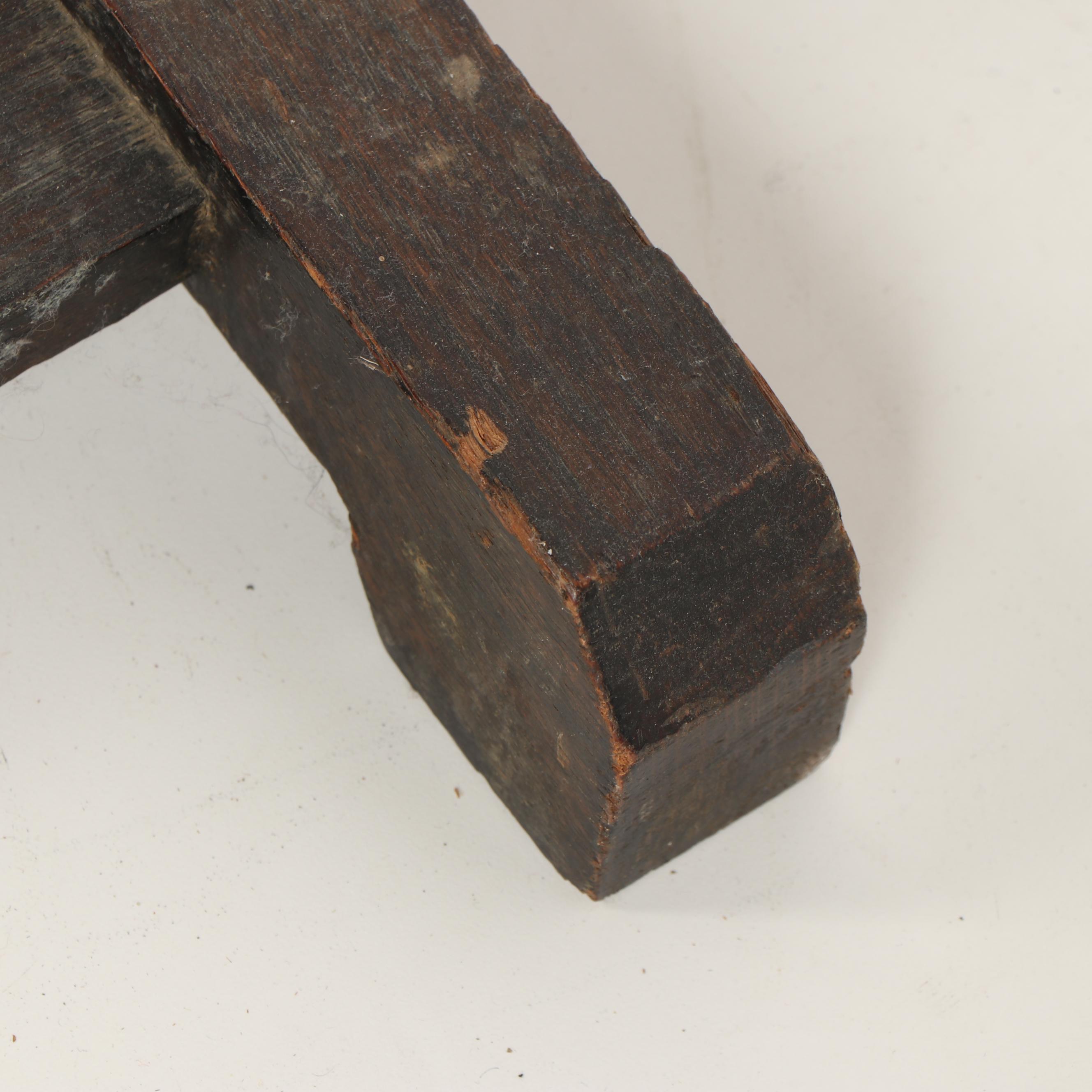 Oak Coat Rack, Early 20th Century