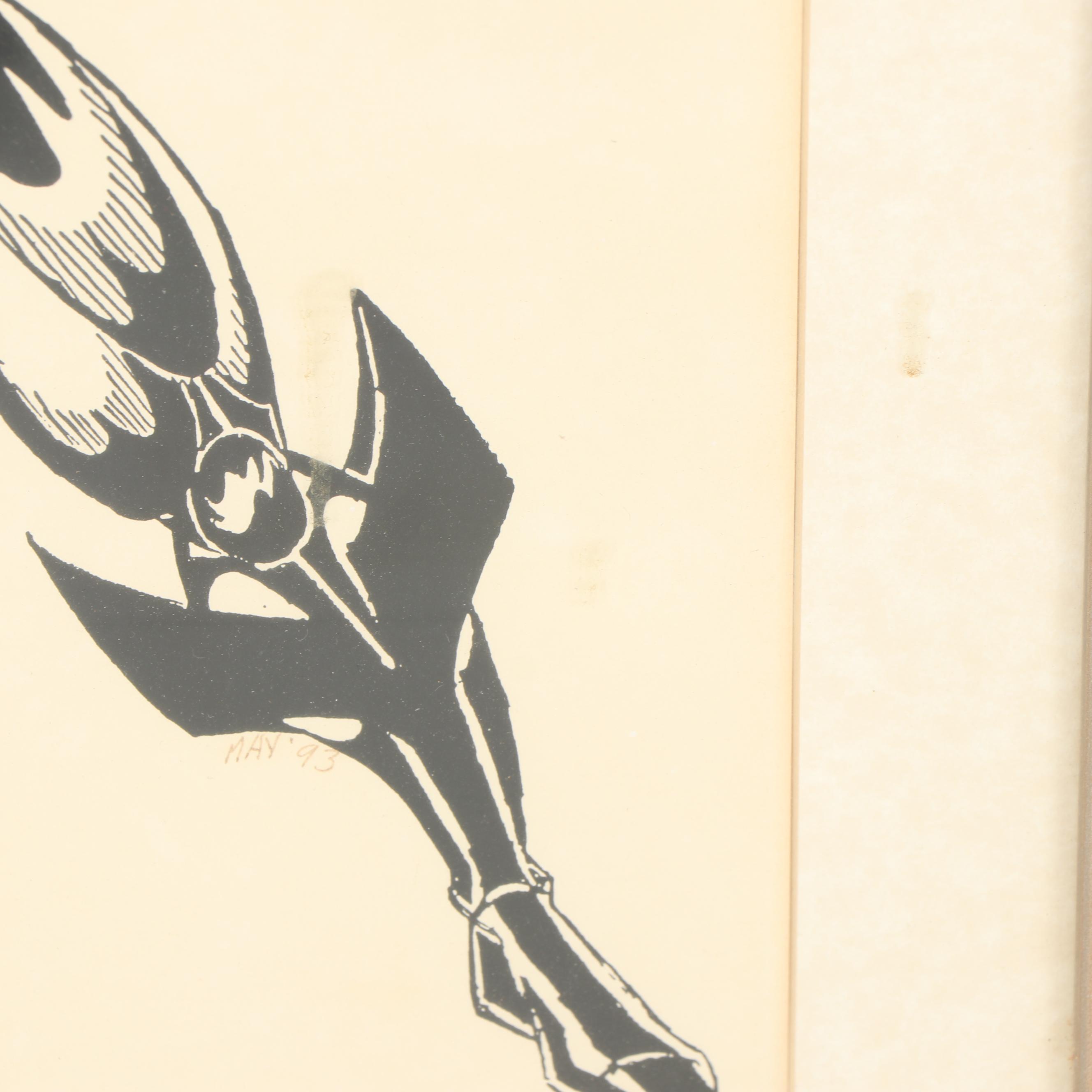 Ink Drawings after "X-Men"