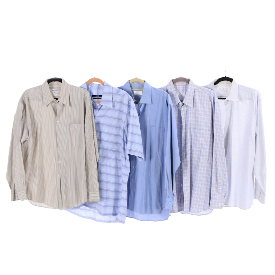 Men's Dress Shirts including Giorgio Armani, Brioni and Cifonelli