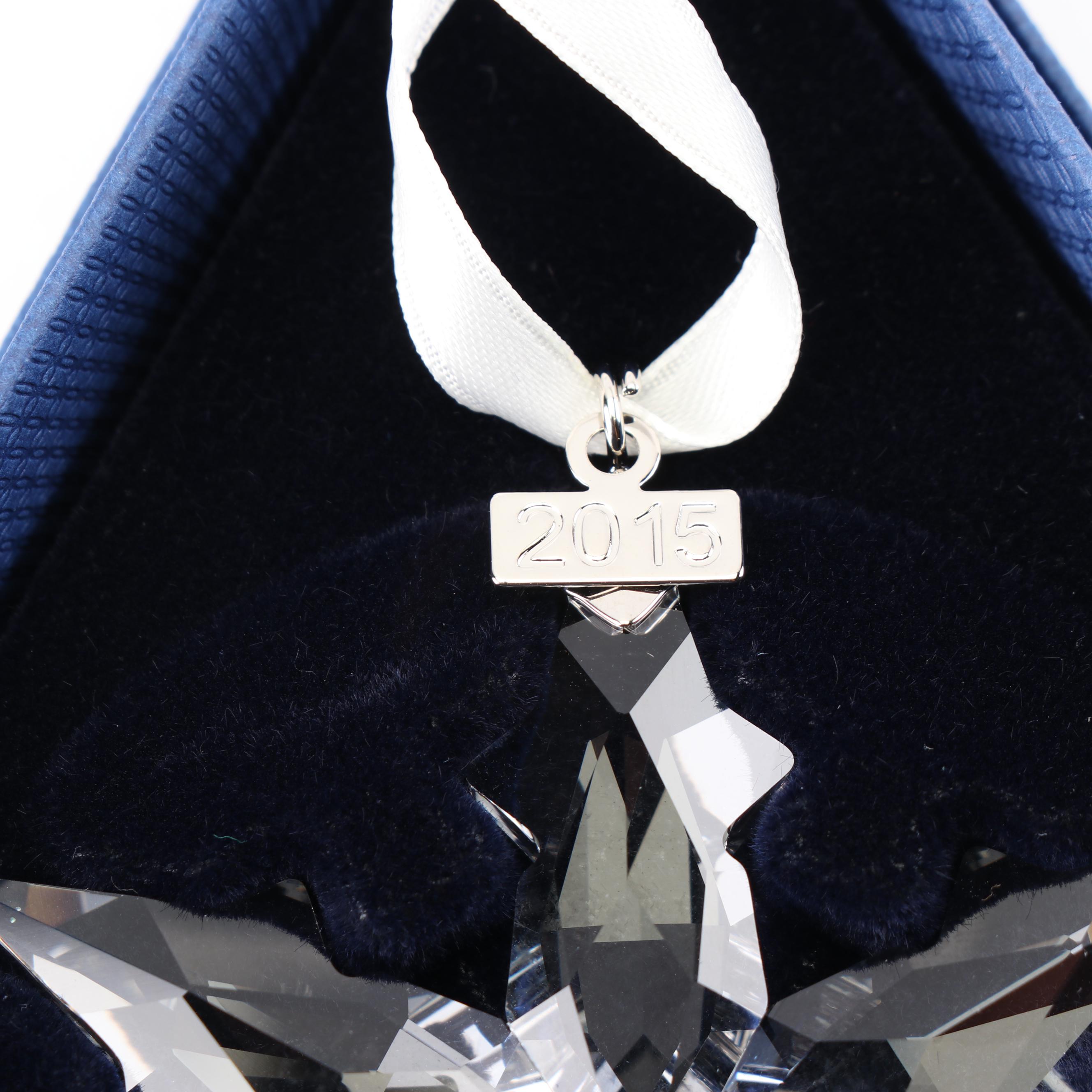 Swarovski Crystal Snowflake Christmas Ornaments, 2013-2016