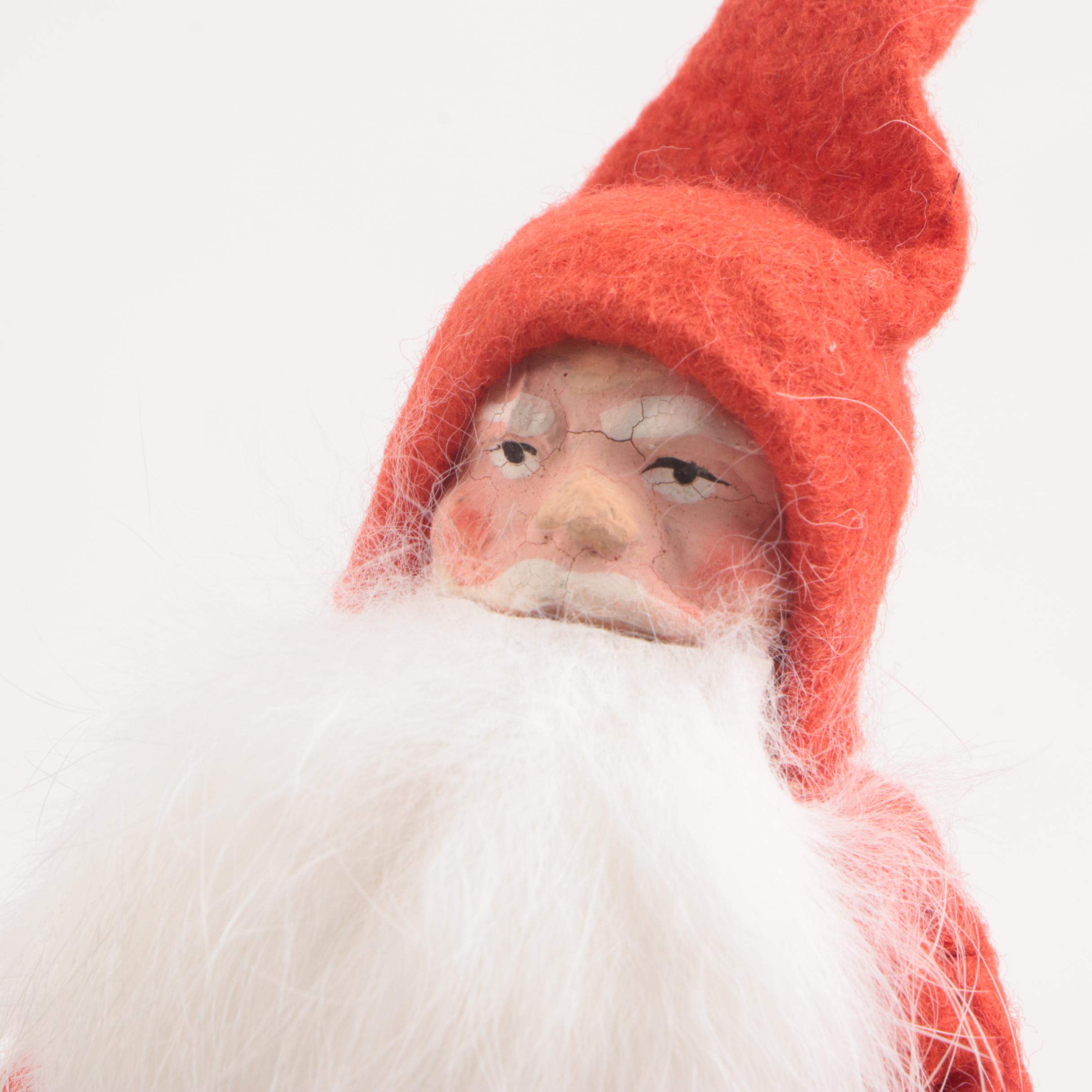 Antique German Belsnickle and Donkey Candy Container