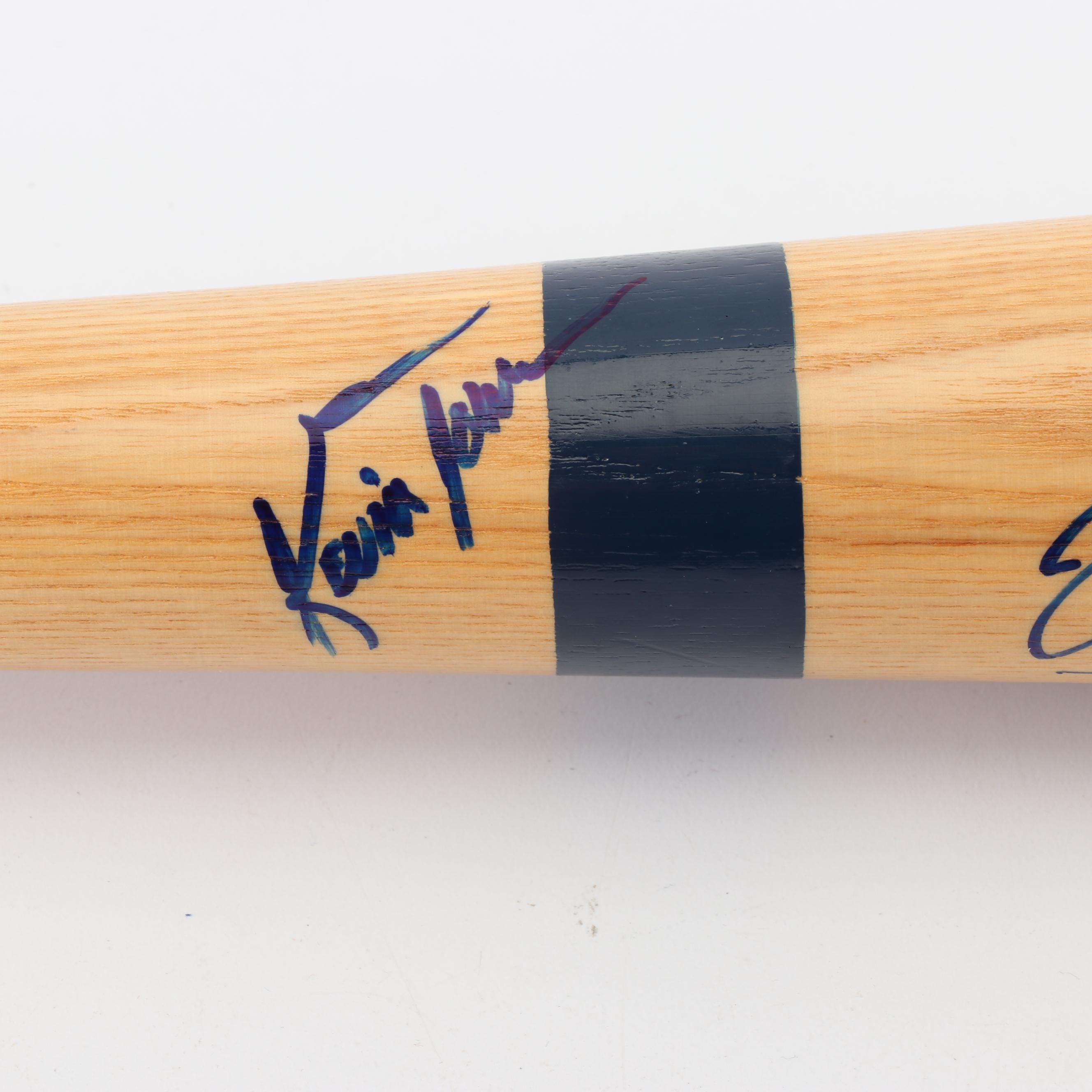 2000 San Diego Padres Autographed Baseball Bat including Trevor Hoffman