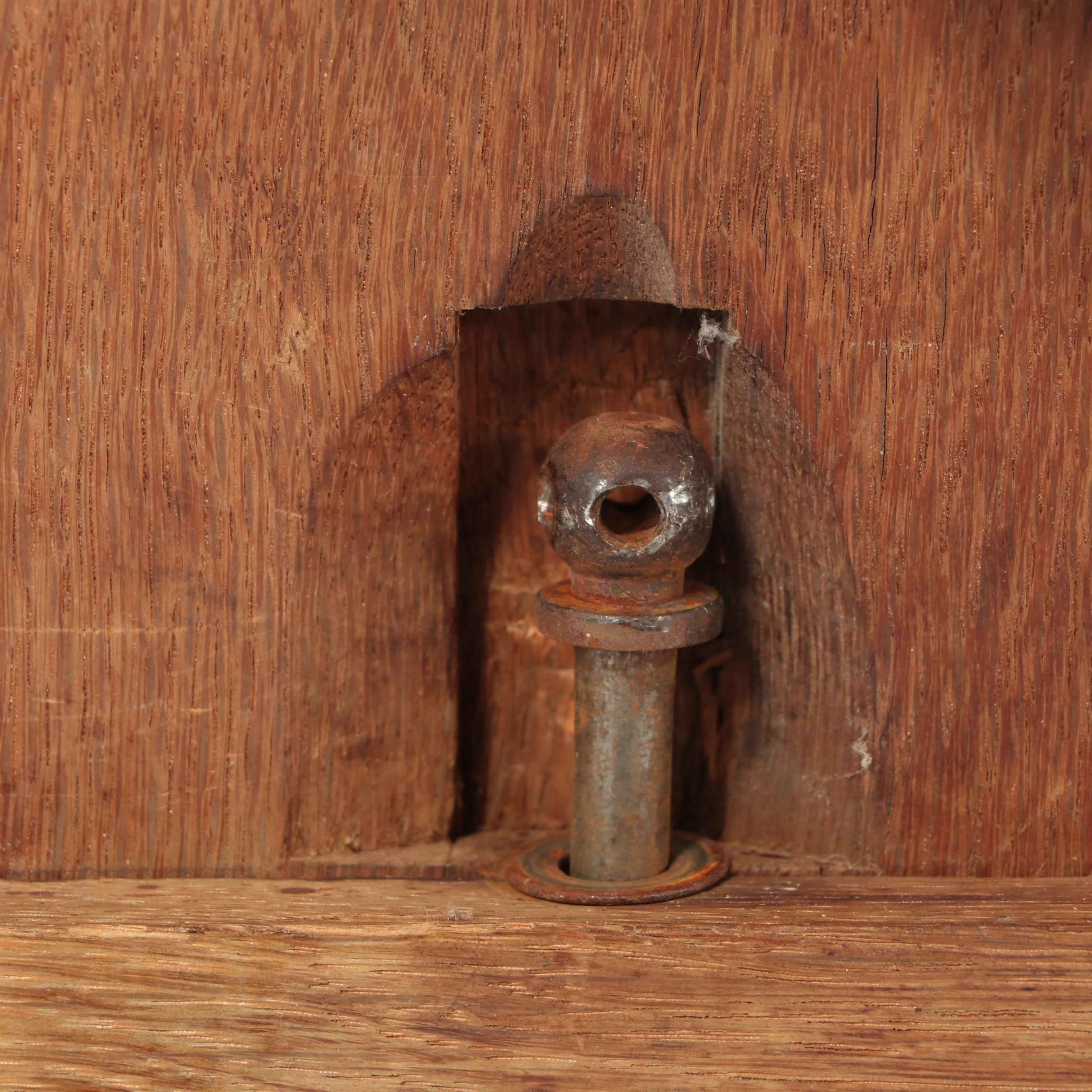 Victorian Style Mahogany Queen Size Bed Frame, Mid 20th Century
