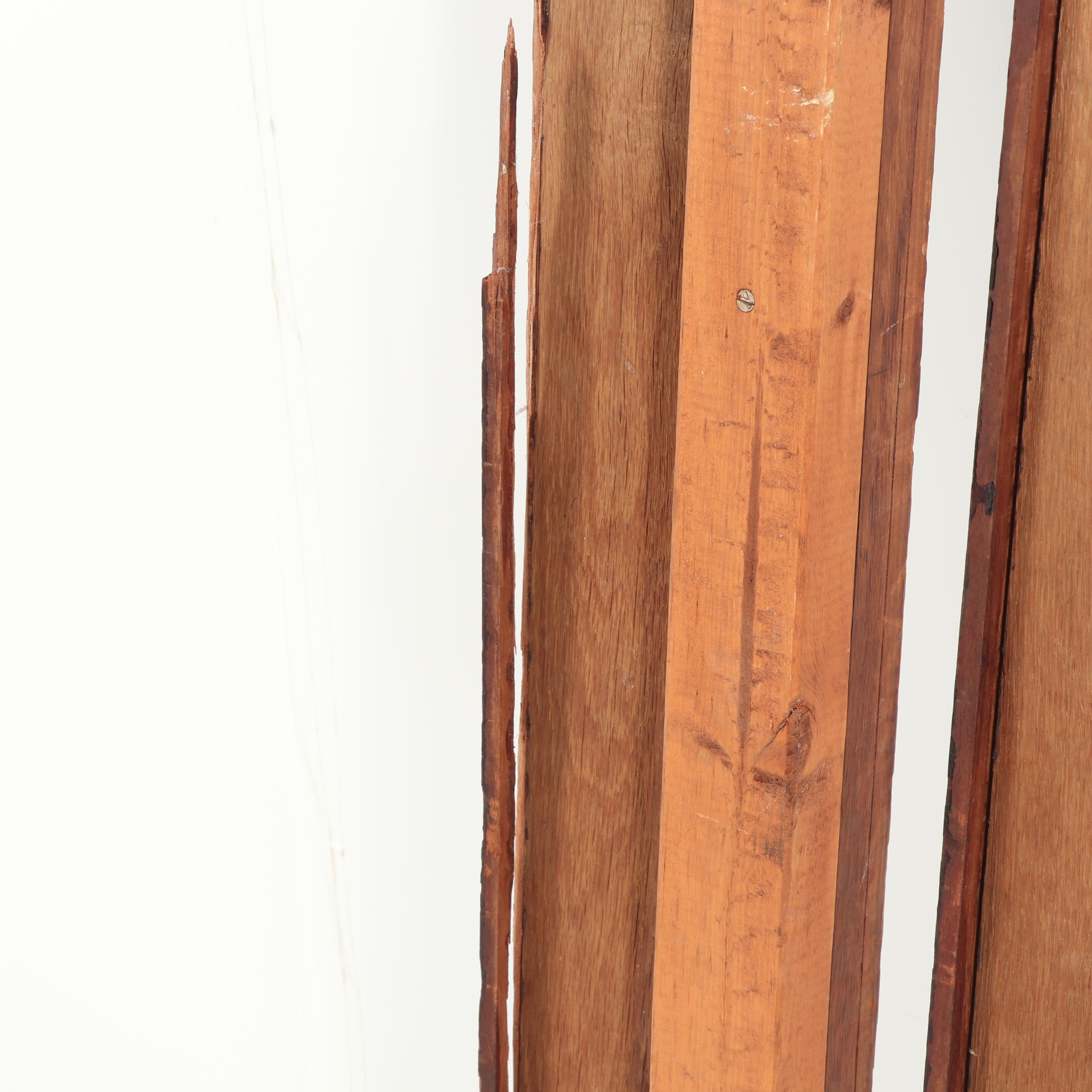 Victorian Style Mahogany Queen Size Bed Frame, Mid 20th Century