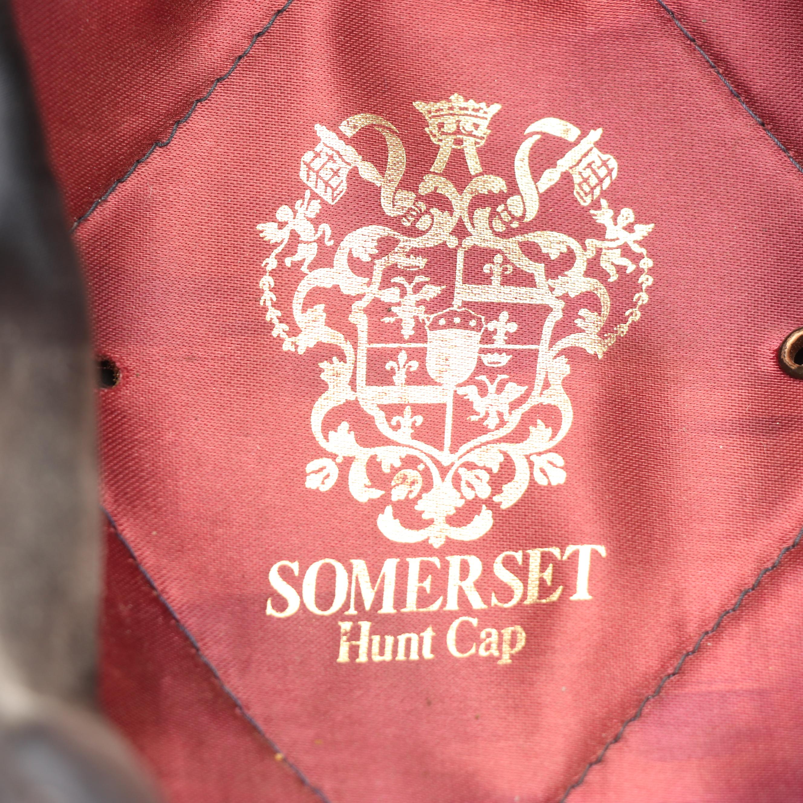 Equestrian Clothing and Accessories including Velvet Somerset cap