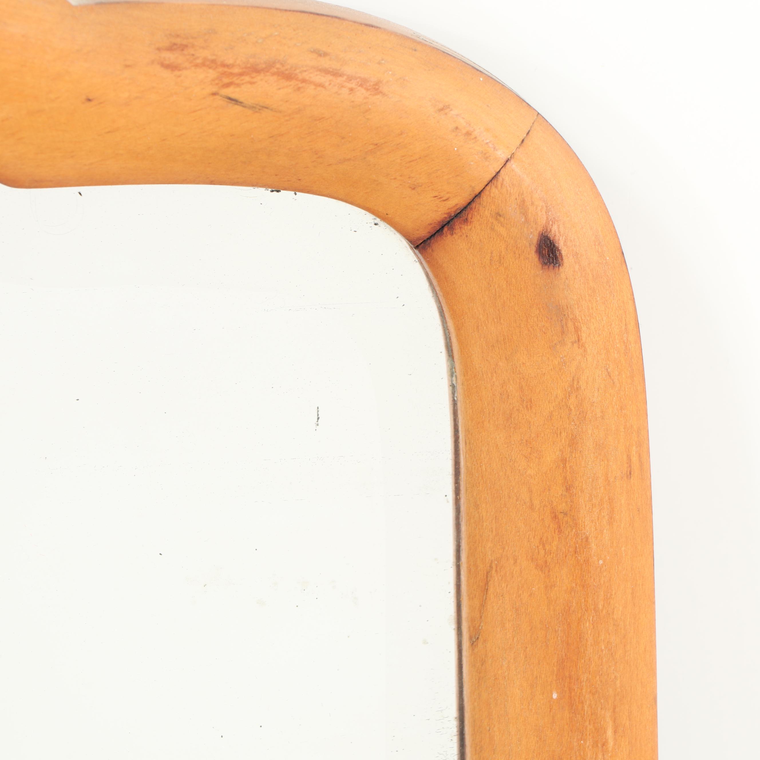 Federal Style Walnut Finish Frame Wall Mirror, Early/Mid 20th Century