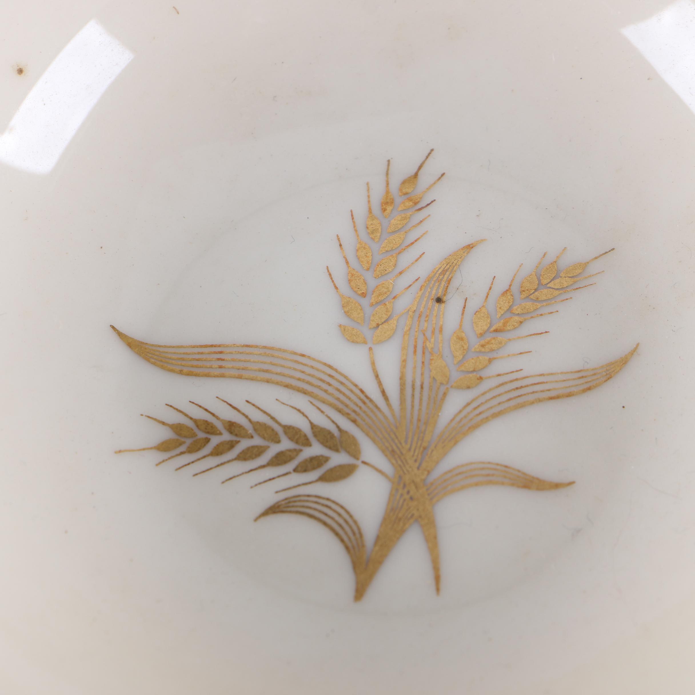 Mid to Late 20th Century Lenox "Harvest" Porcelain Dinnerware Service for Eight