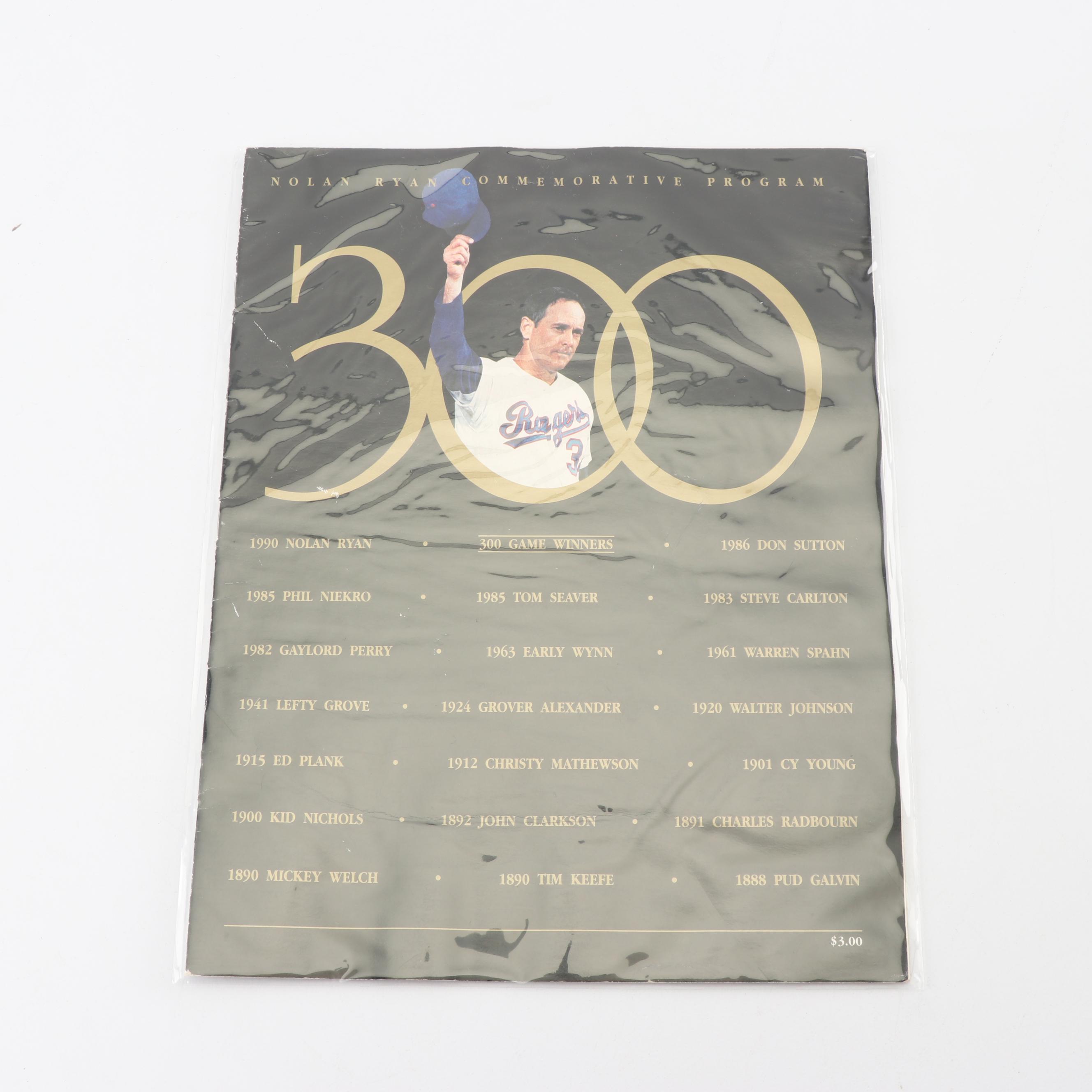 1994 Texas Rangers Opening Day New Stadium Ticket with Autographs and More