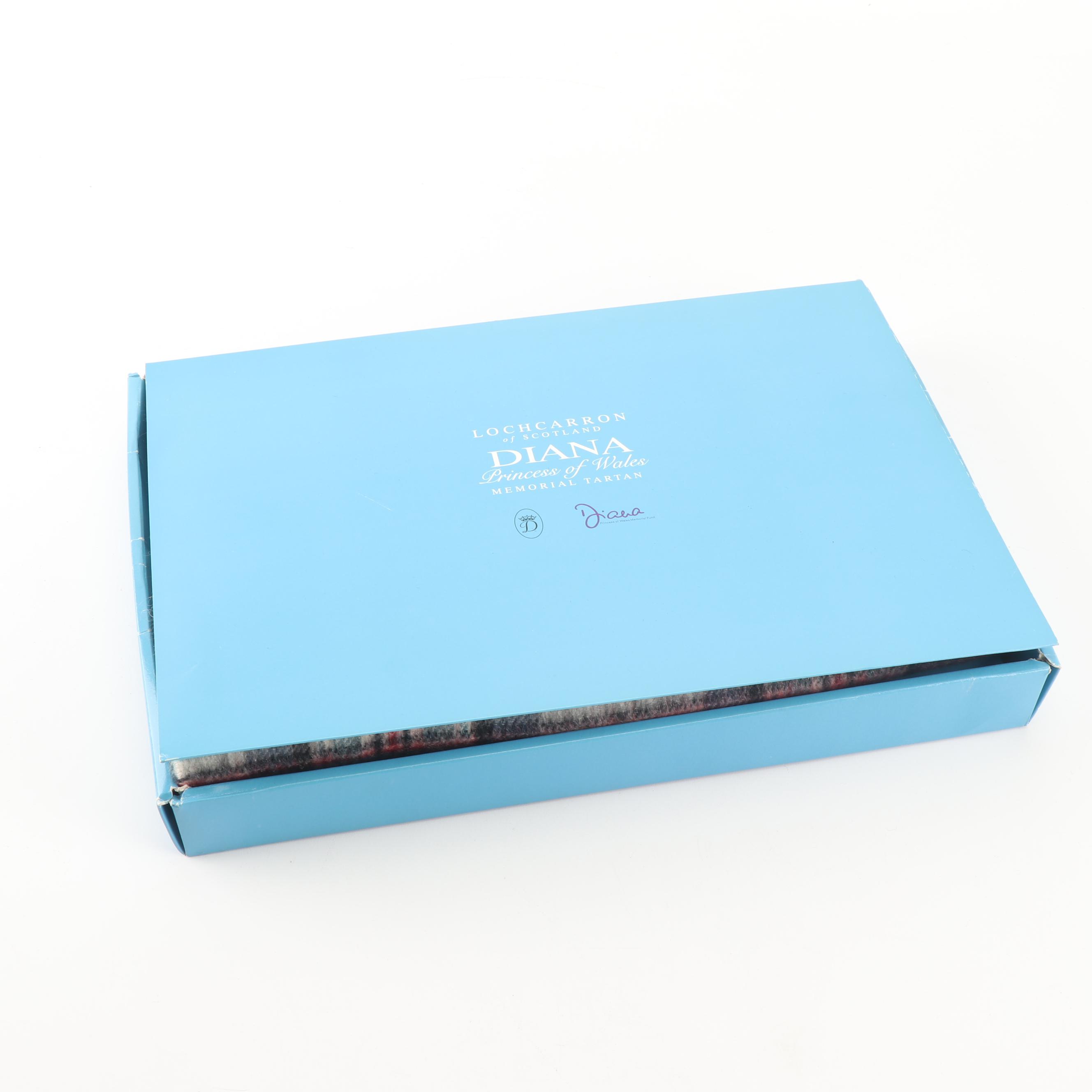 Lochcarron of Scotland Diana, Princess of Wales Memorial Tartan Cashmere Scarf