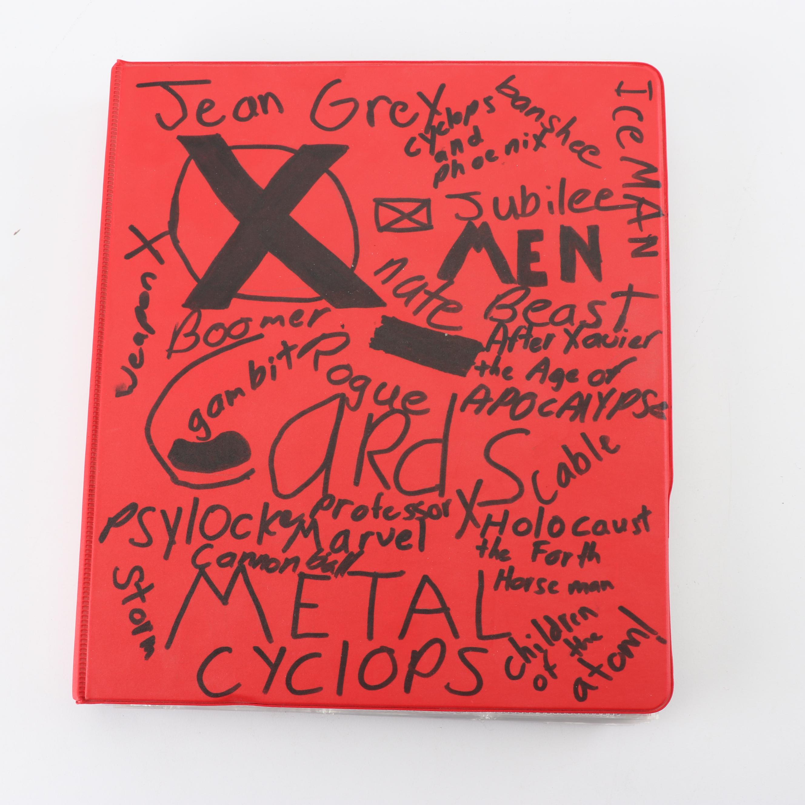 1995 Fleer "Marvel Metal Blaster" Cards