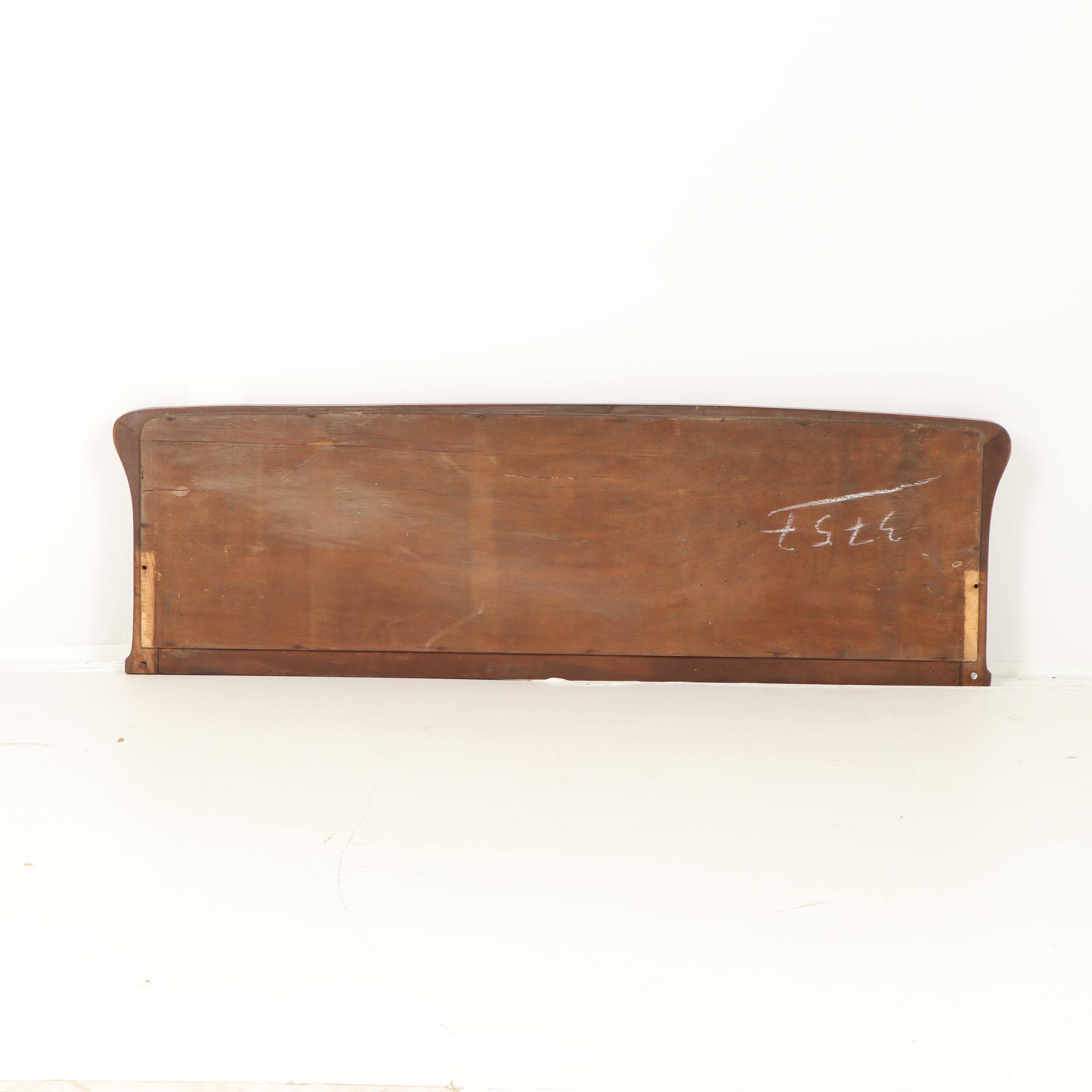 Carved Wood Wall Mirror