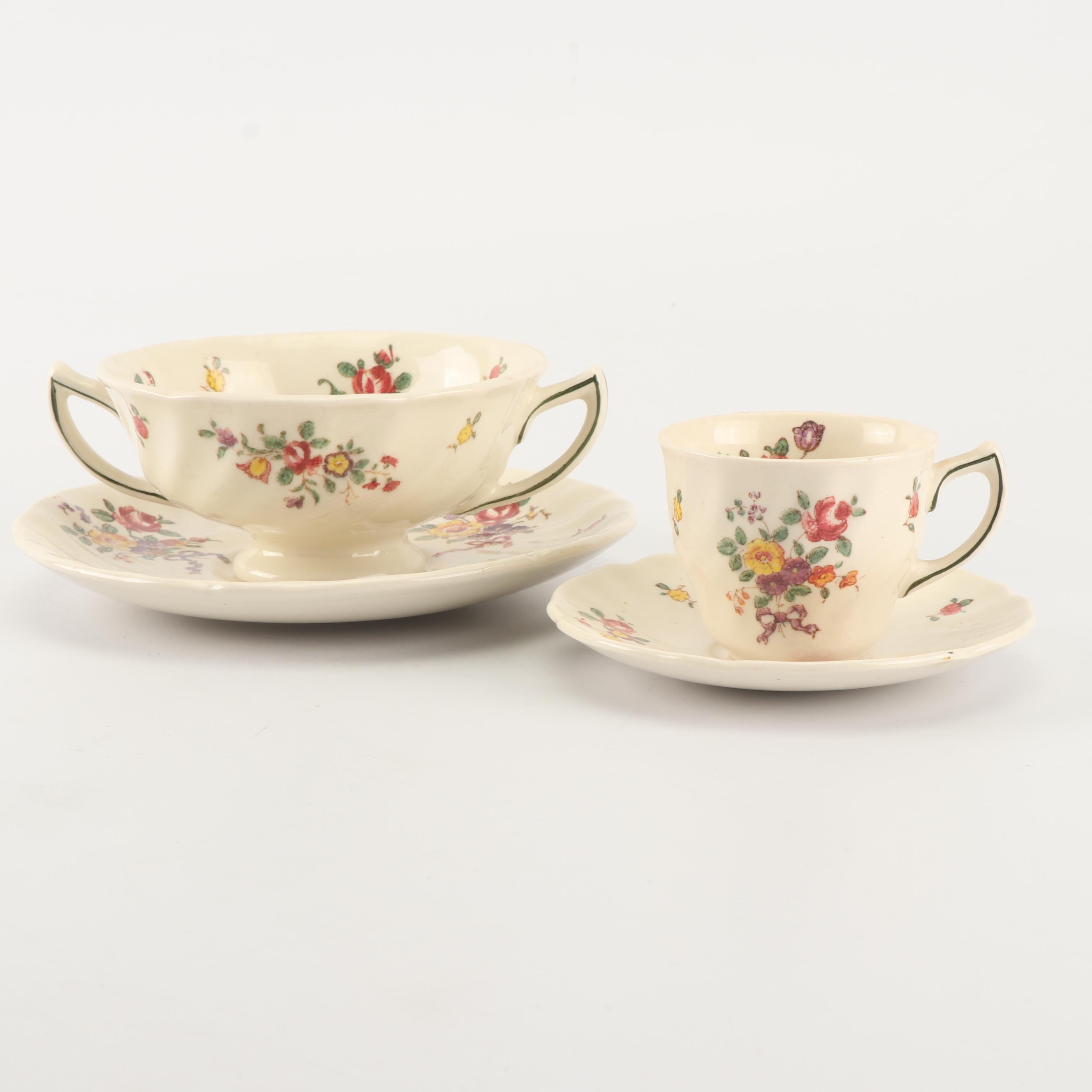 Royal Doulton "Old Leeds Spray" Earthenware Dinnerware