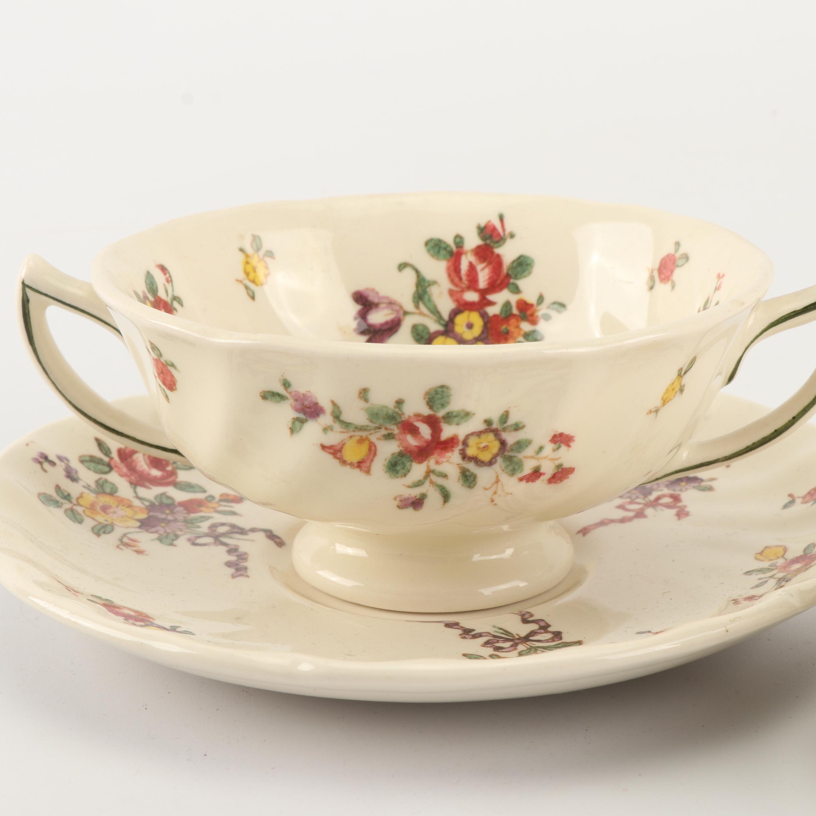 Royal Doulton "Old Leeds Spray" Earthenware Dinnerware