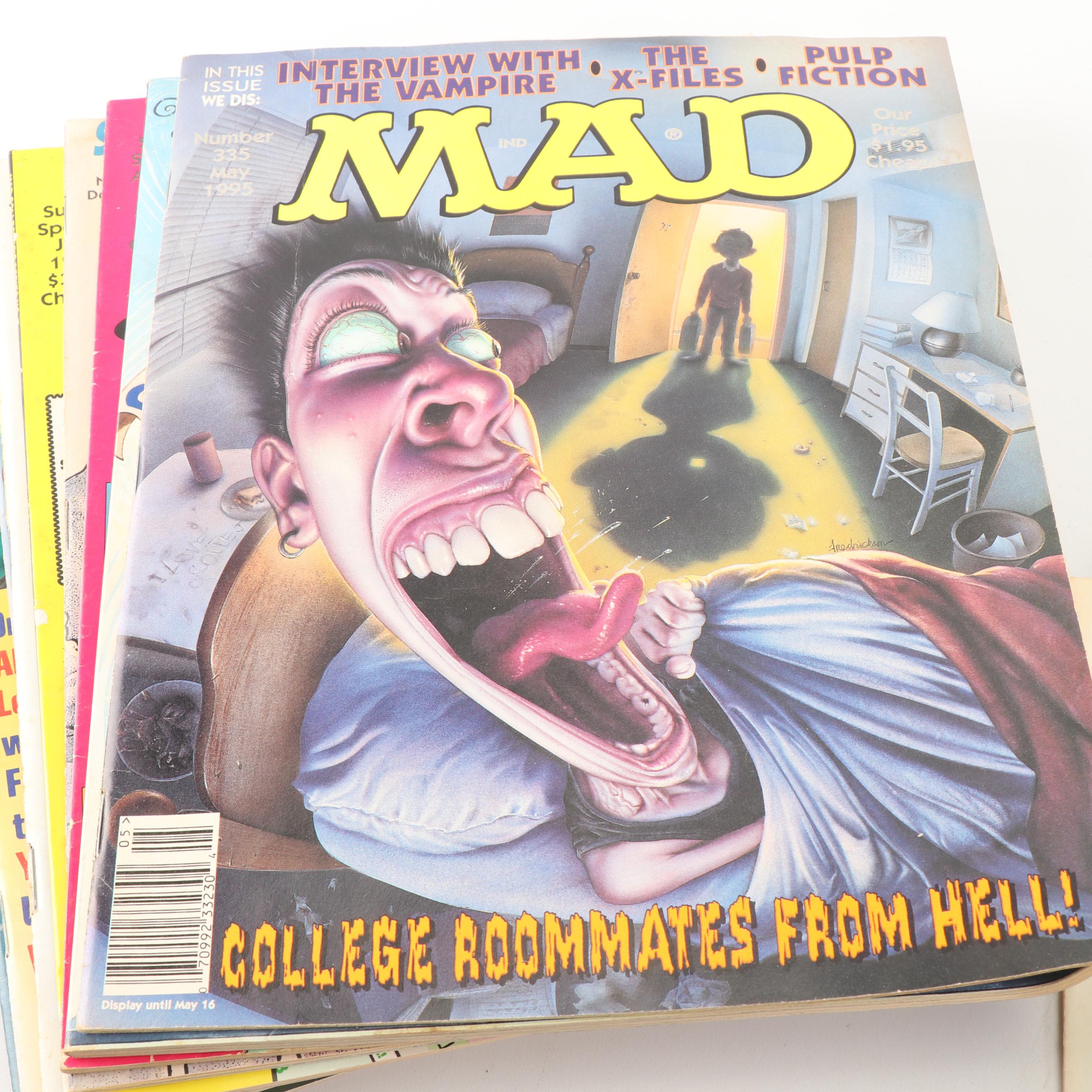 Early 1990s "MAD" Magazines