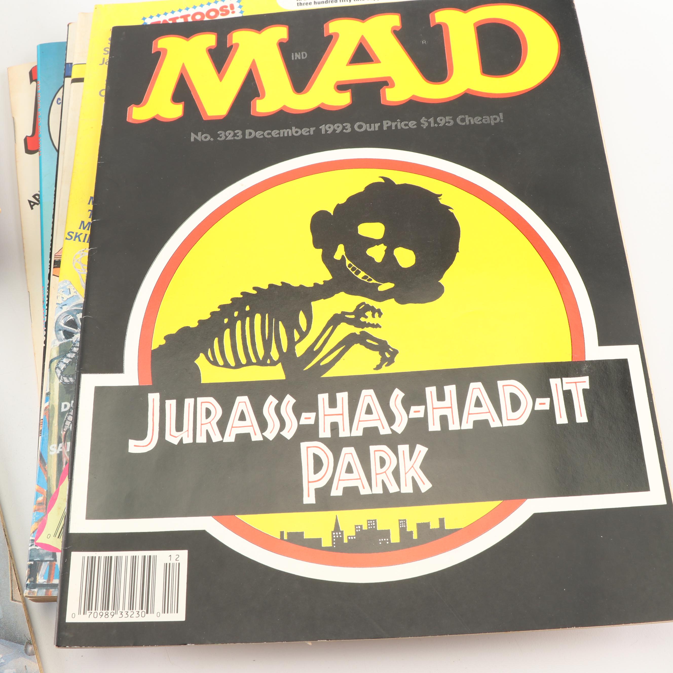 Early 1990s "MAD" Magazines