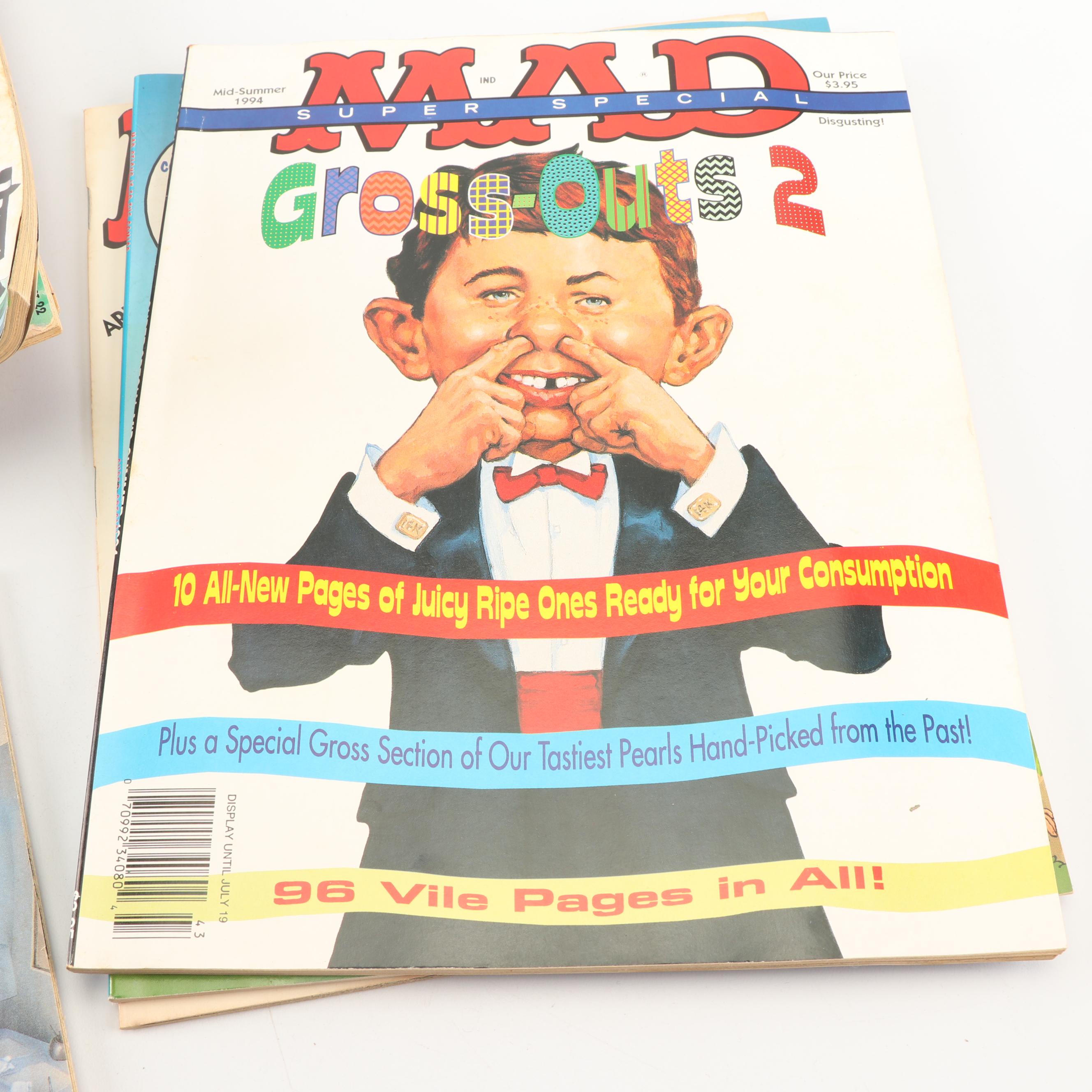 Early 1990s "MAD" Magazines